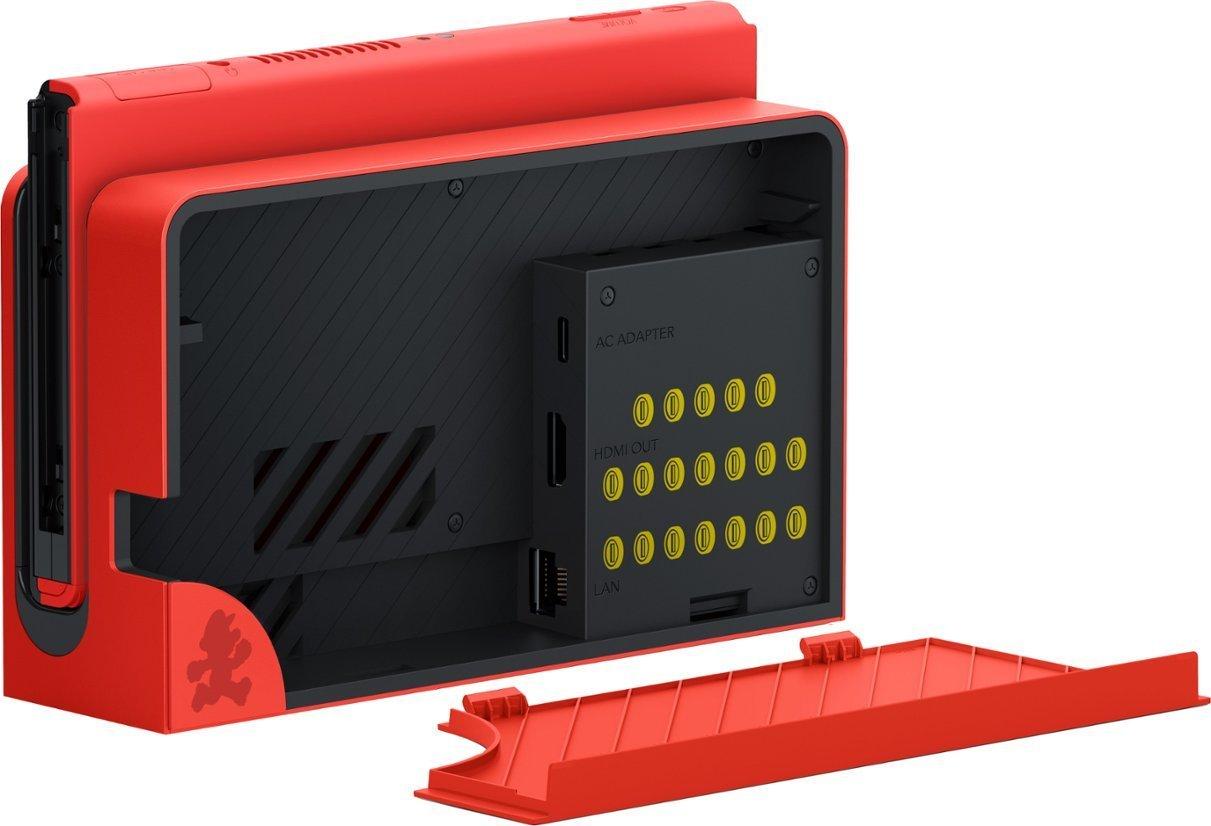  Nintendo Switch - OLED Model: Mario Red Edition (Renewed)