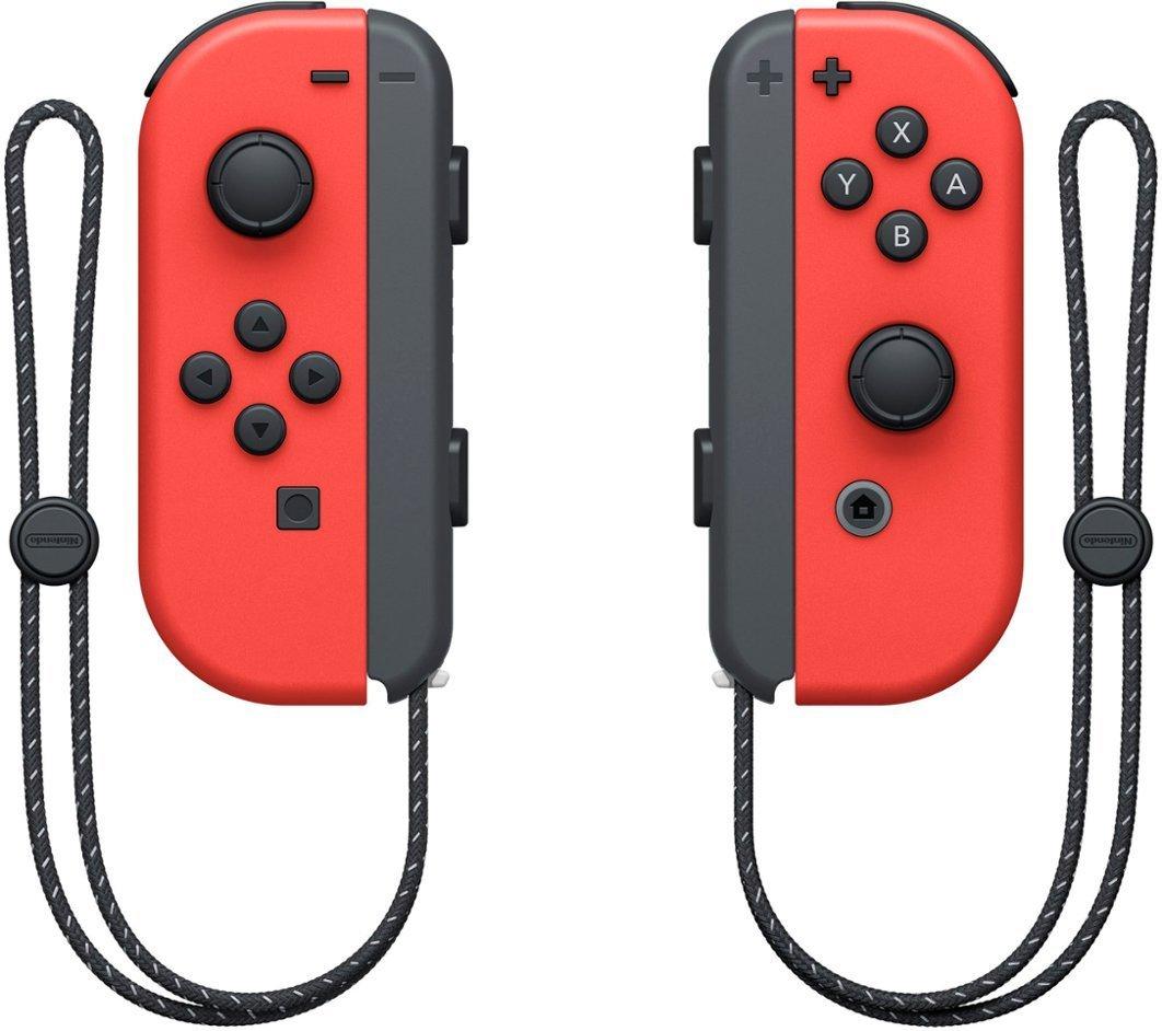  Nintendo Switch - OLED Model: Mario Red Edition (Renewed)