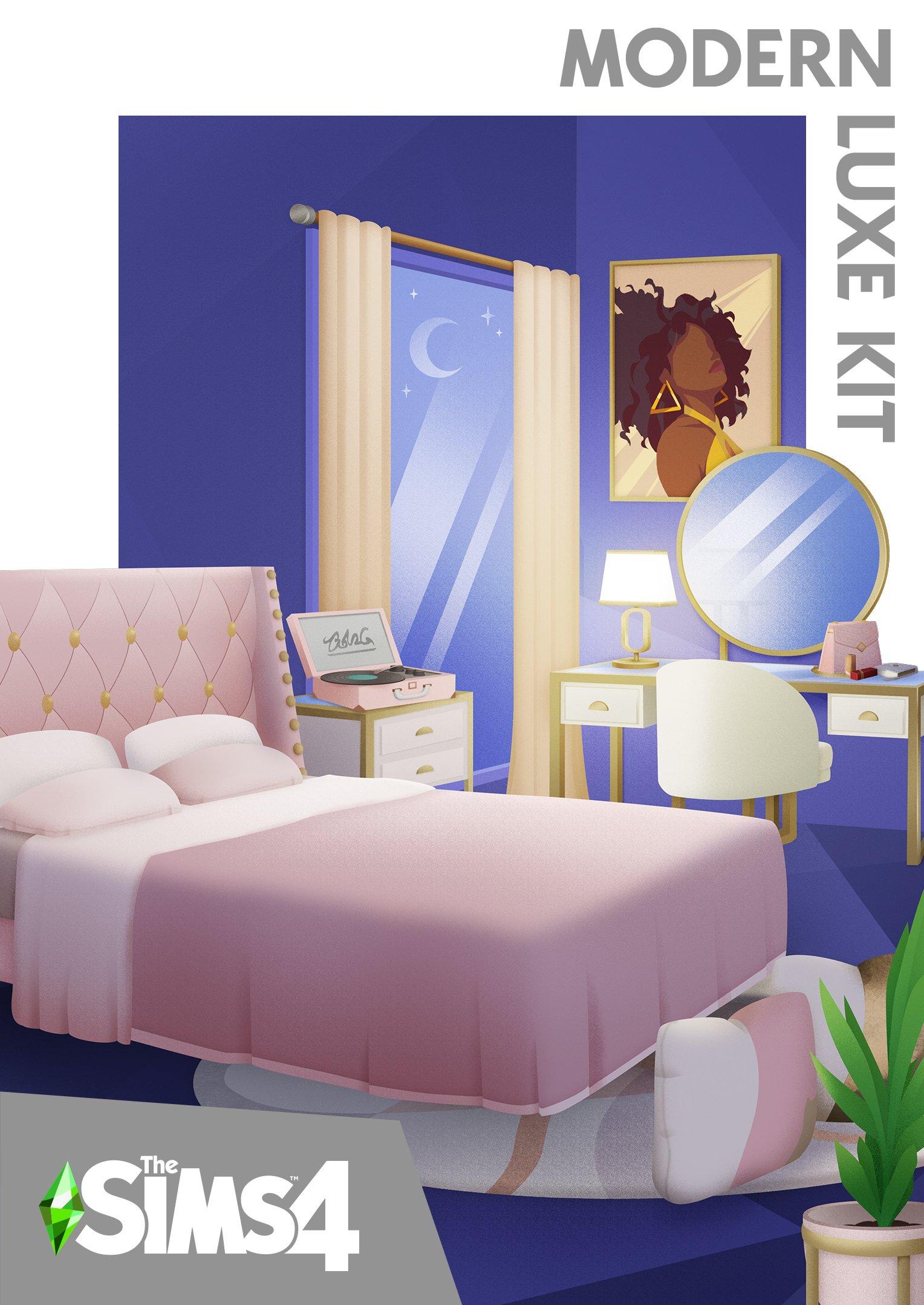 The Sims 4 Modern Luxe Kit: A Luxurious Overview!