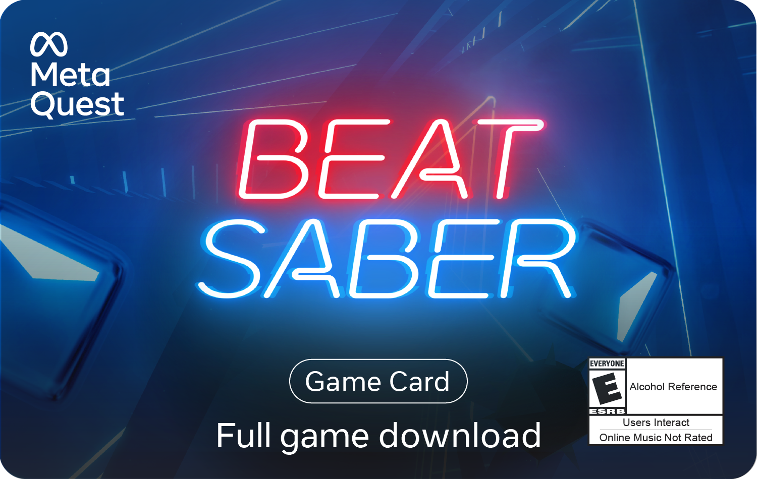 Meta Quest Beat Saber Gift Card