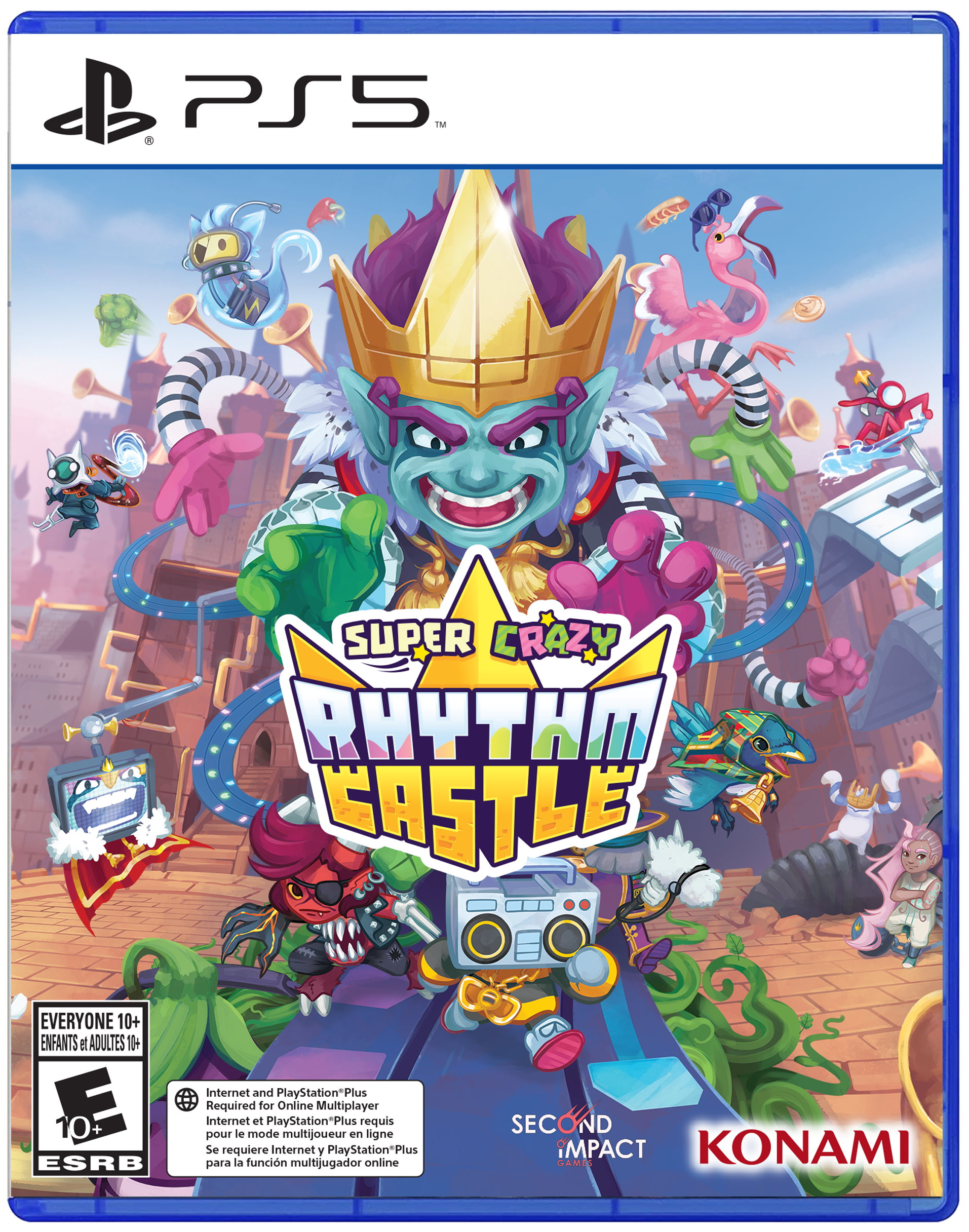 It's 'Super Crazy Rhythm Castle', The Chaotic Rhythm Adventure! An