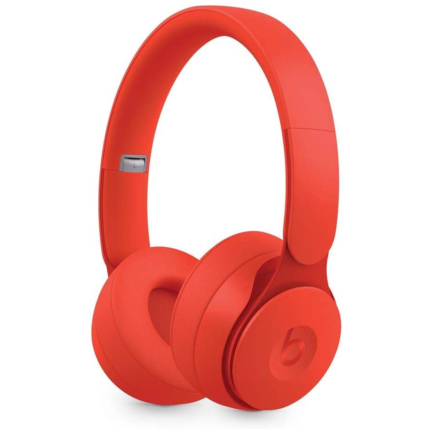 Apple Beats Solo Headphones Citrus Red