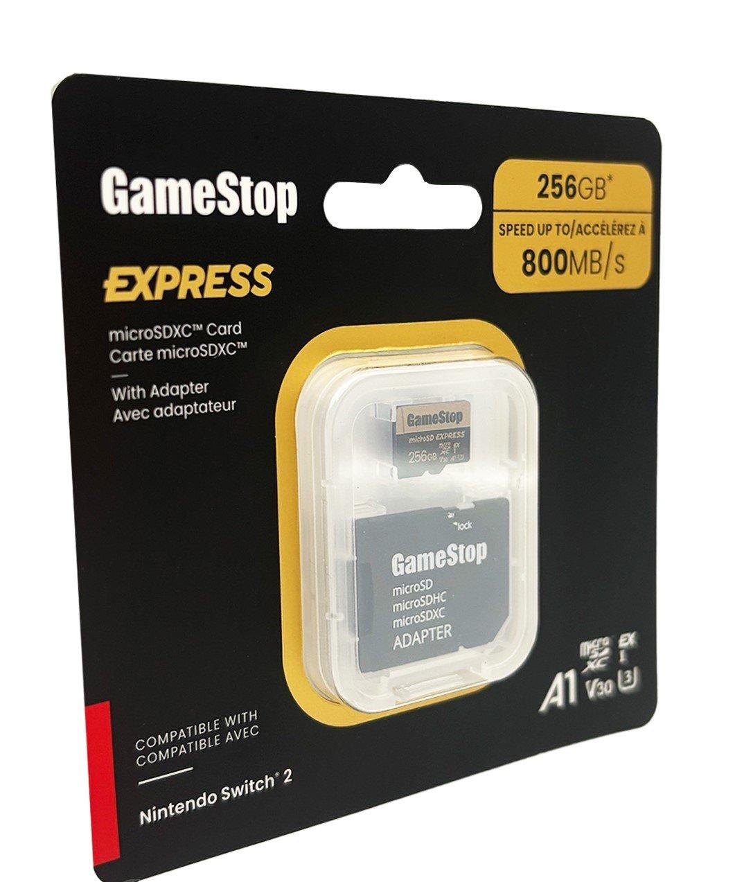 ★お求めやすく価格改定★ Nintendo for Card SD Micro Express GameStop Switch 256GB 2 Nintendo Switch