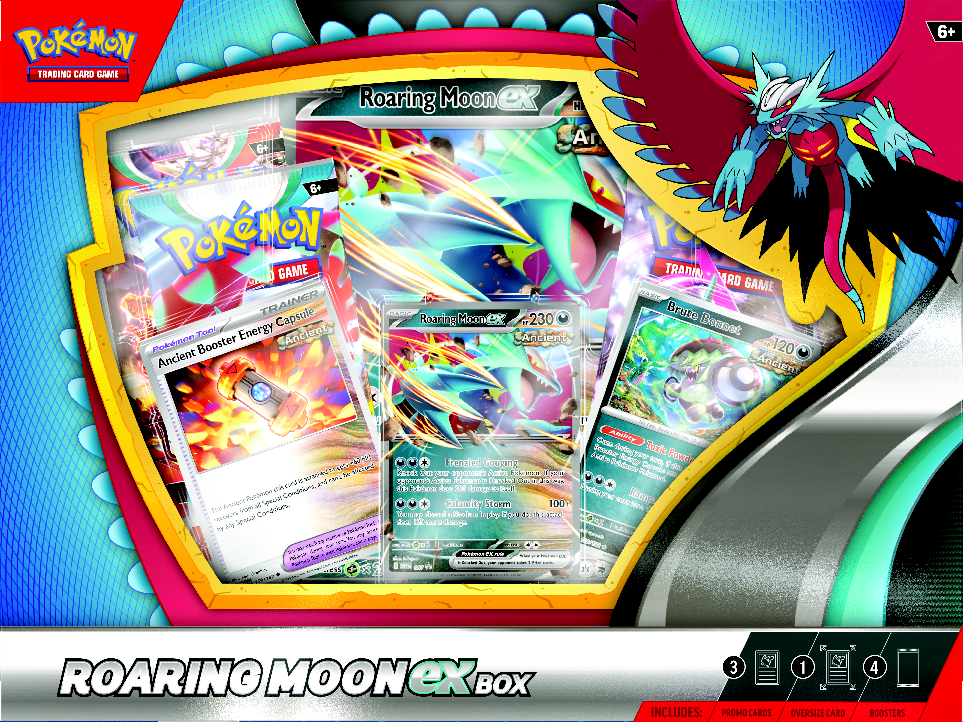 Pokemon Trading Card Game: Roaring Moon ex or Iron Valiant