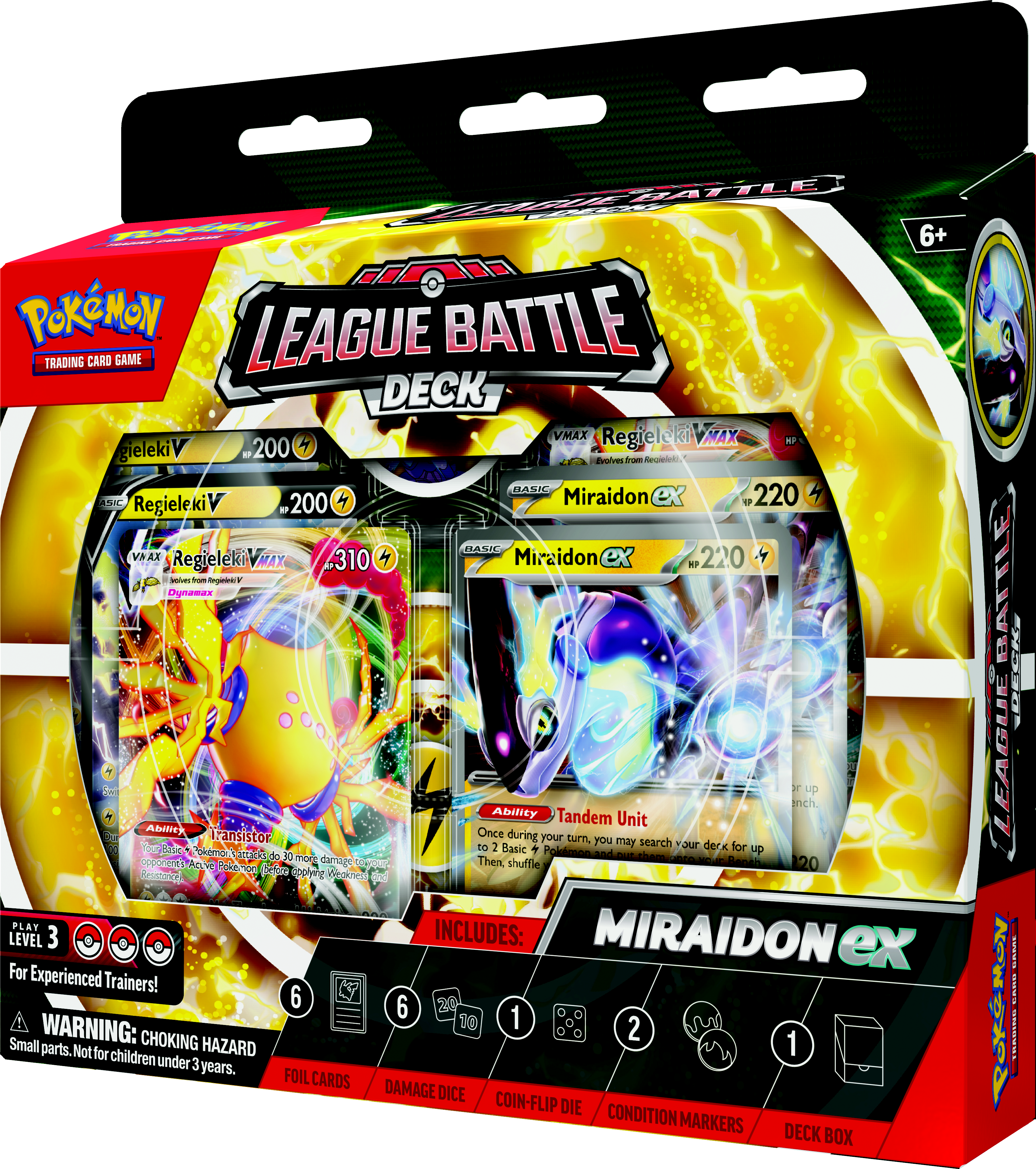 Pokemon Trading Card Game: Miraidon ex and Regieleki ex VMAX Battle Deck