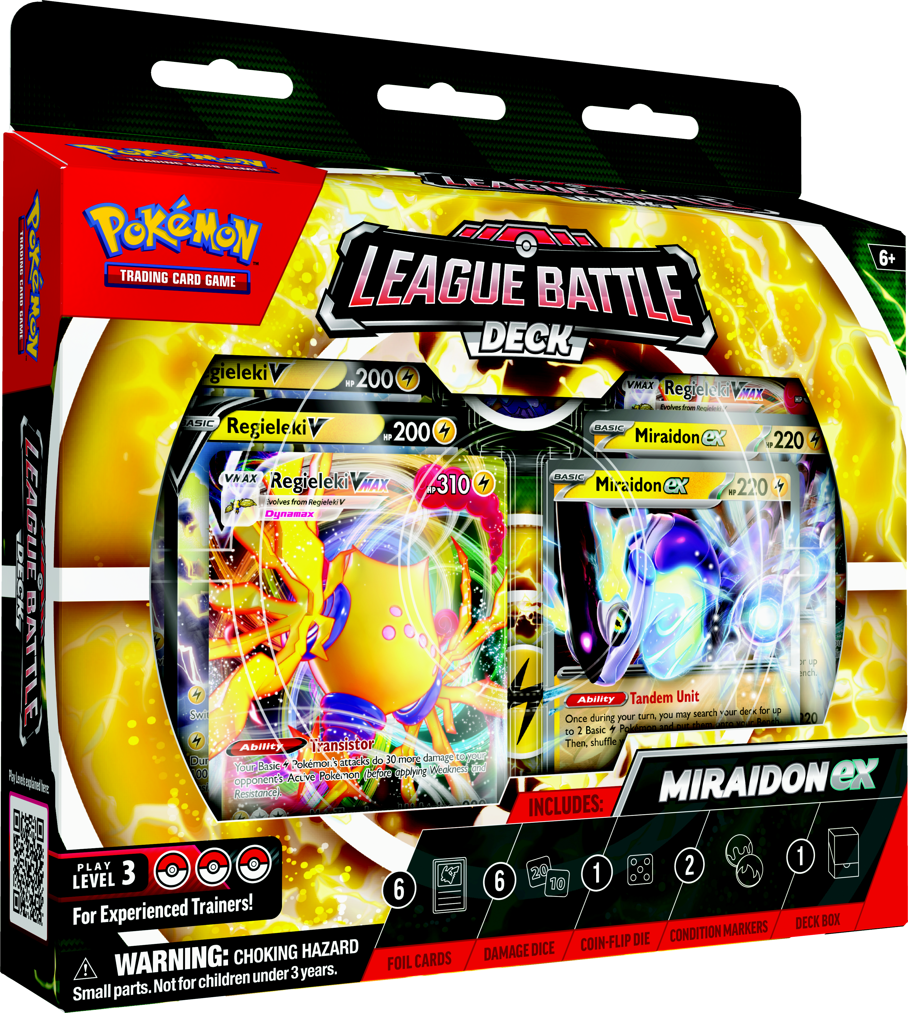 Pokemon Trading Card Game: Miraidon ex and Regieleki ex VMAX Battle Deck