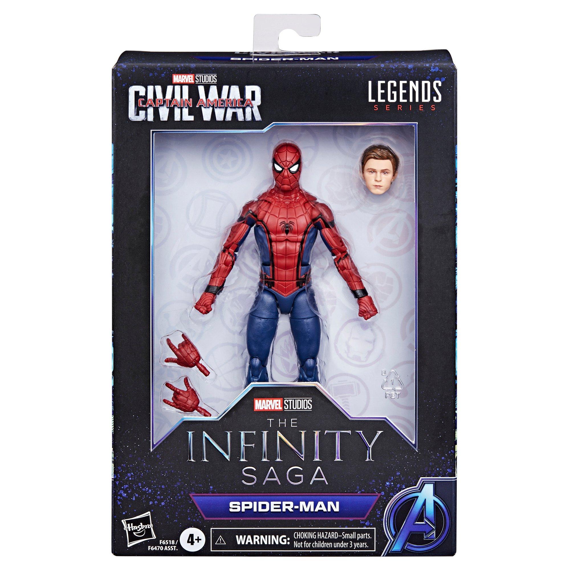 Hasbro Marvel Legends Spider-Man: No Way Home Spider-Man 6-in Action Figure  | GameStop