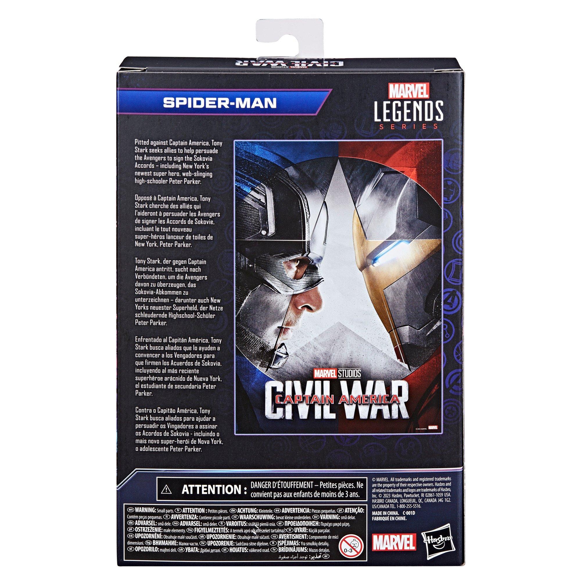 Spiderman 6 Inch Infinite Legends 10 - Hasbro - TV & Movies - Giocattoli