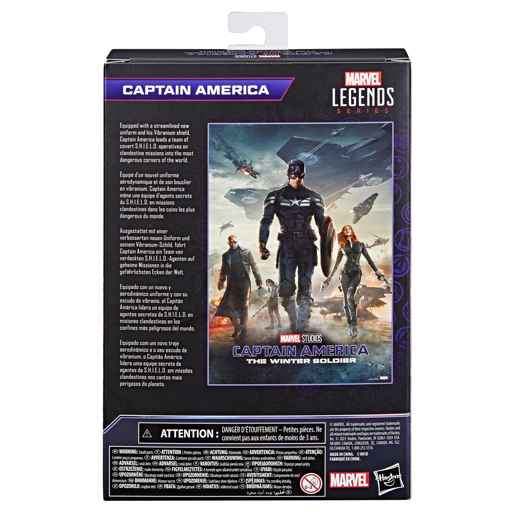 Hasbro Marvel Legends Series Avengers 6-Inch Action Figure Toy U.S. Agent  and 2 Accessories, For Kids Ages 4 and Up - Marvel