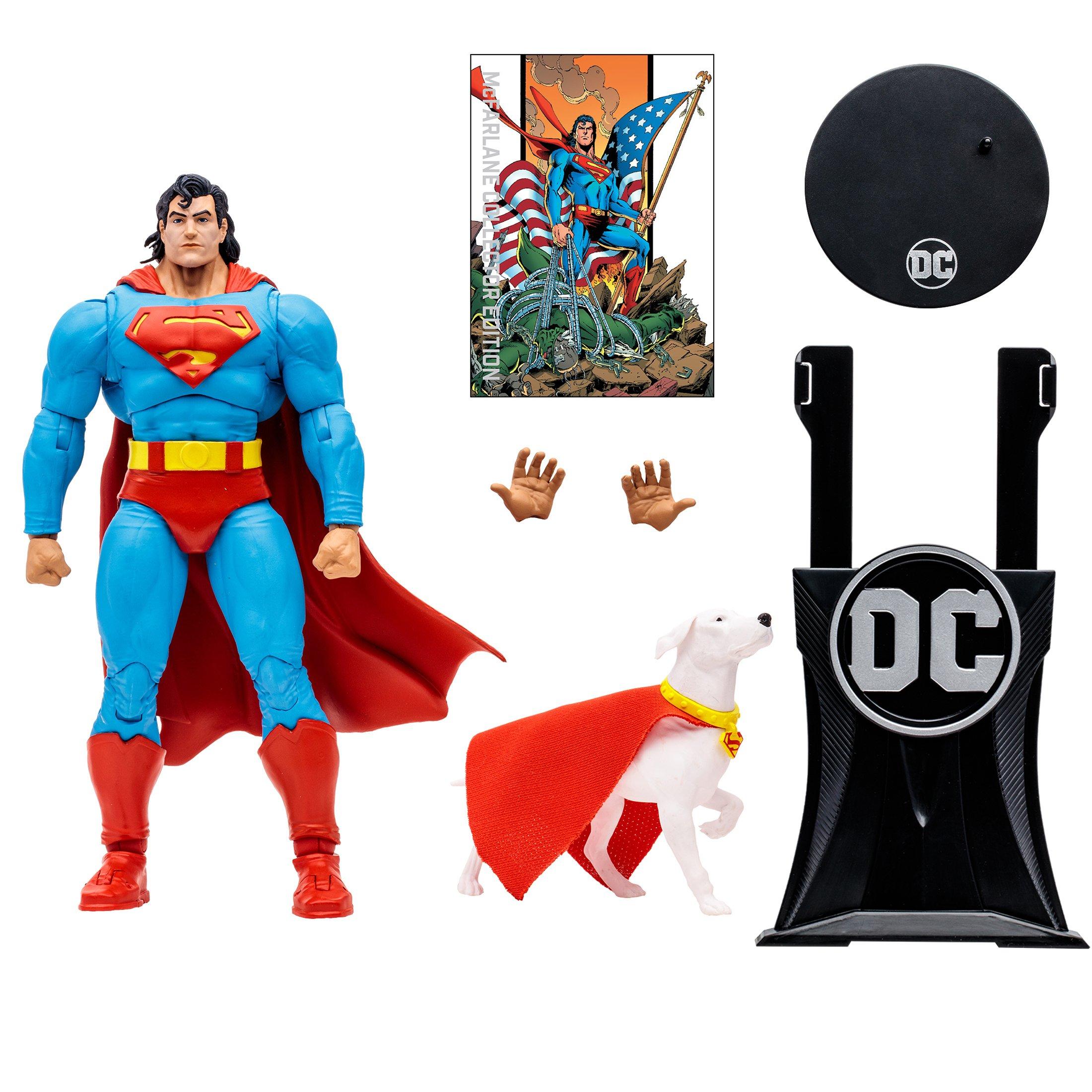 McFarlane Toys Collector Edition DC Multiverse Superman and Krypto (Return of Superman) 7-in Action Figure