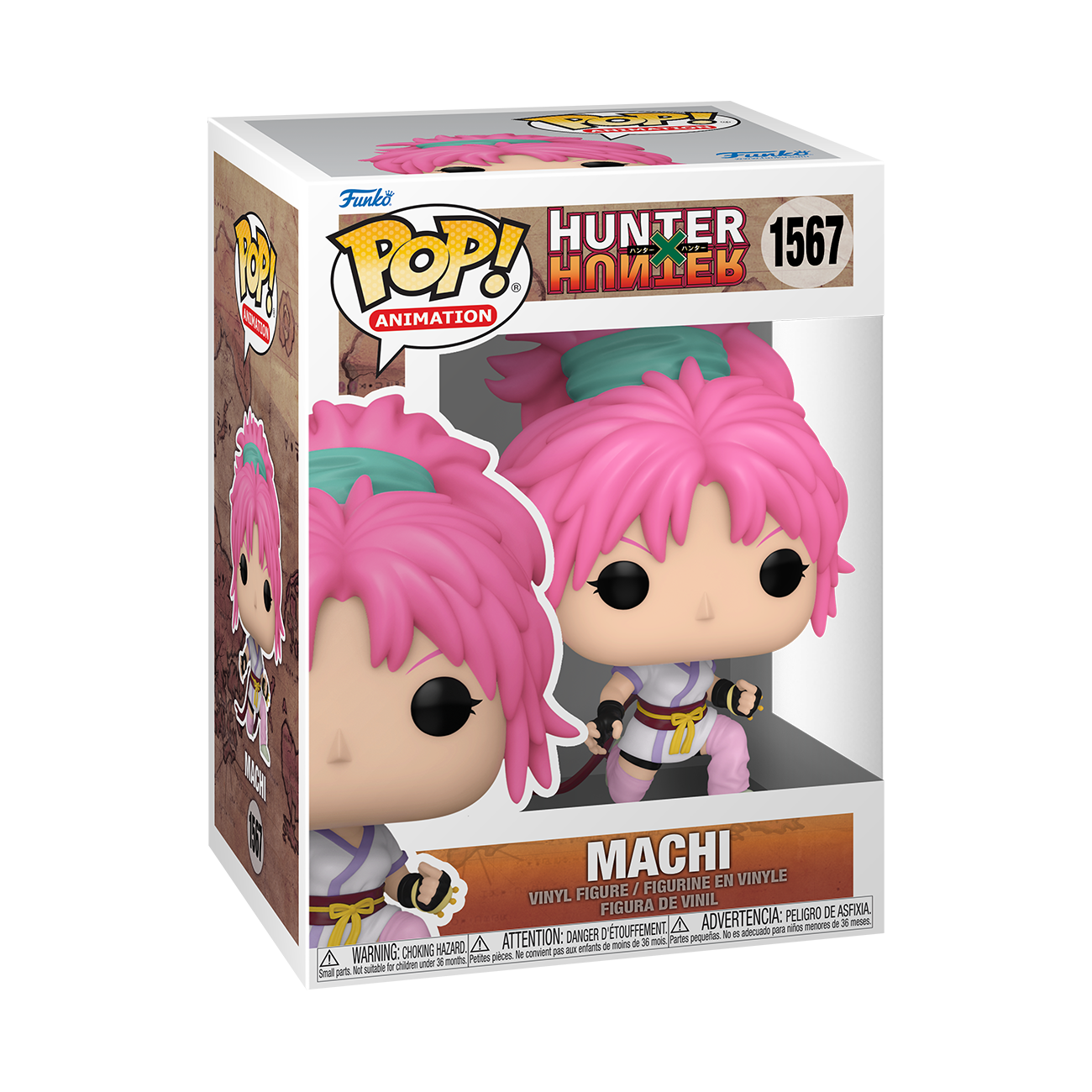 Funko POP! Animation: Hunter x Hunter Machi Komacine 4.24-in Vinyl Figure