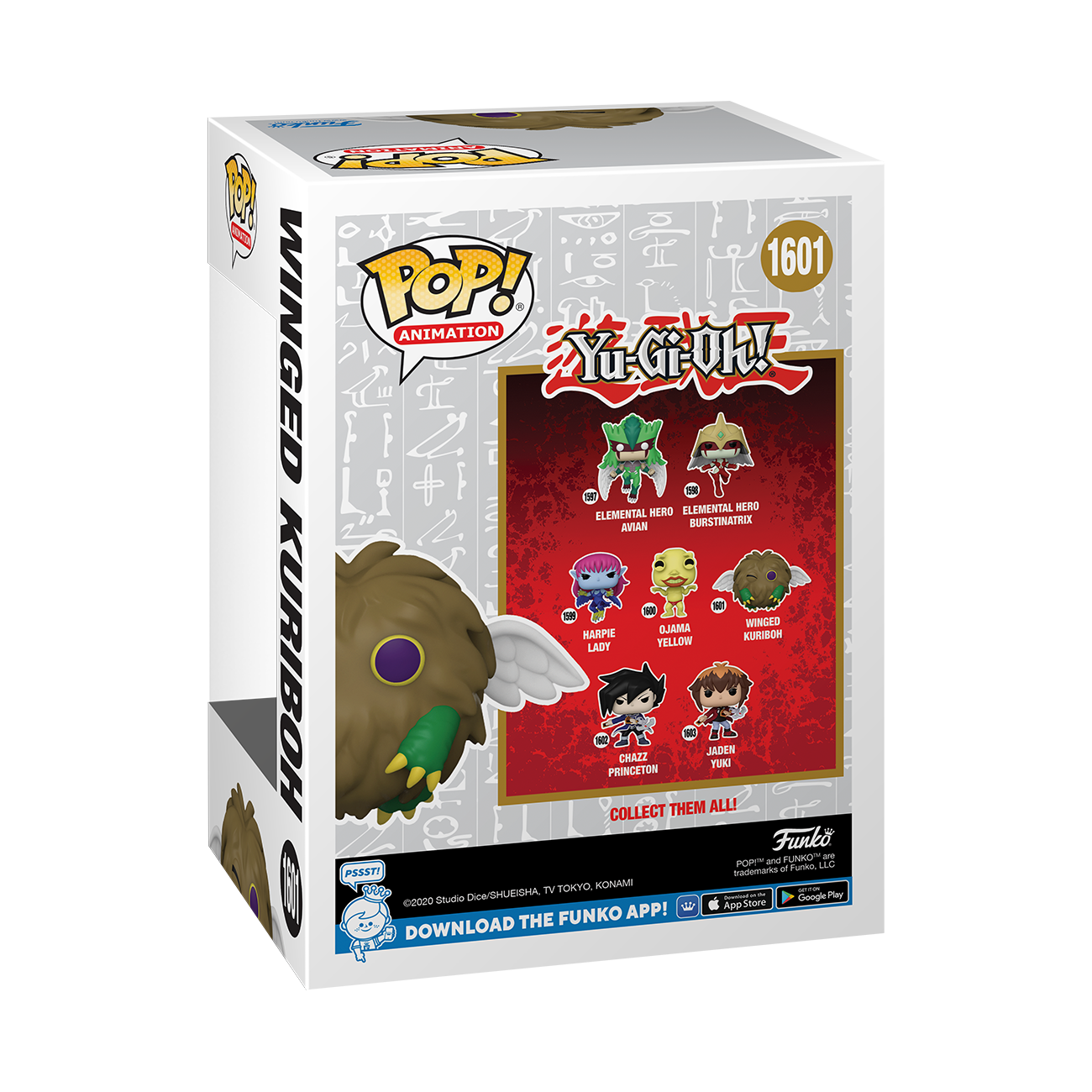 Funko POP! Animation:  Yu-Gi-Oh! Winged Kuriboh 4-in Vinyl Figure