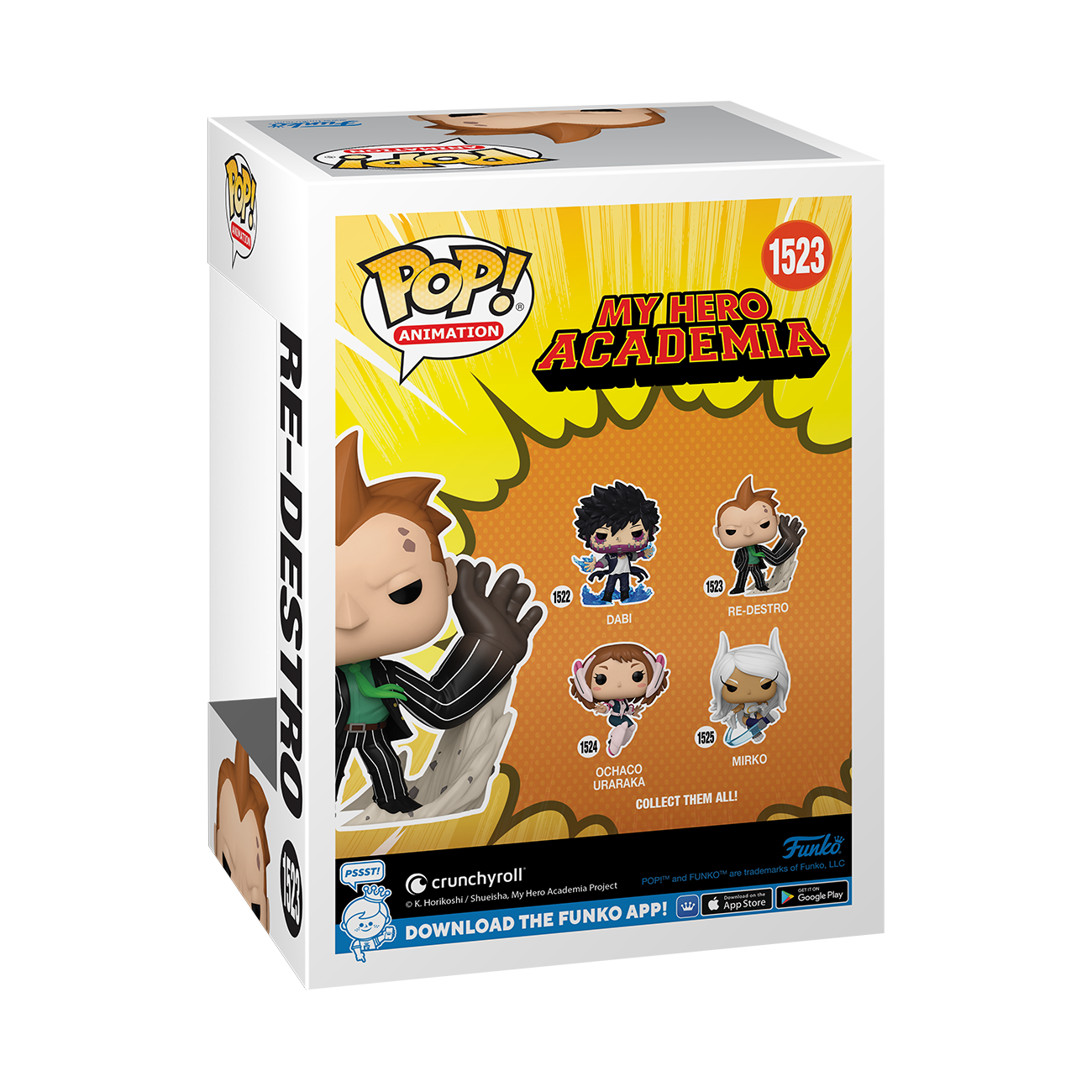 Funko POP! Animation: My Hero Academia Re-Destro 4.5-in Vinyl Figure