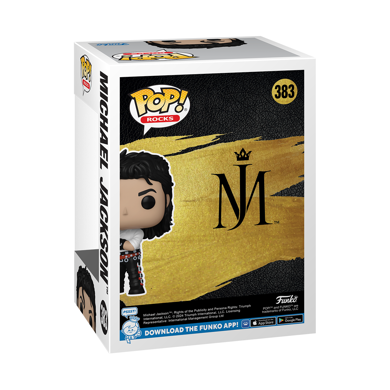 Funko POP! Rocks: Michael Jackson(Dirty Diana) 4.25-in Vinyl Figure