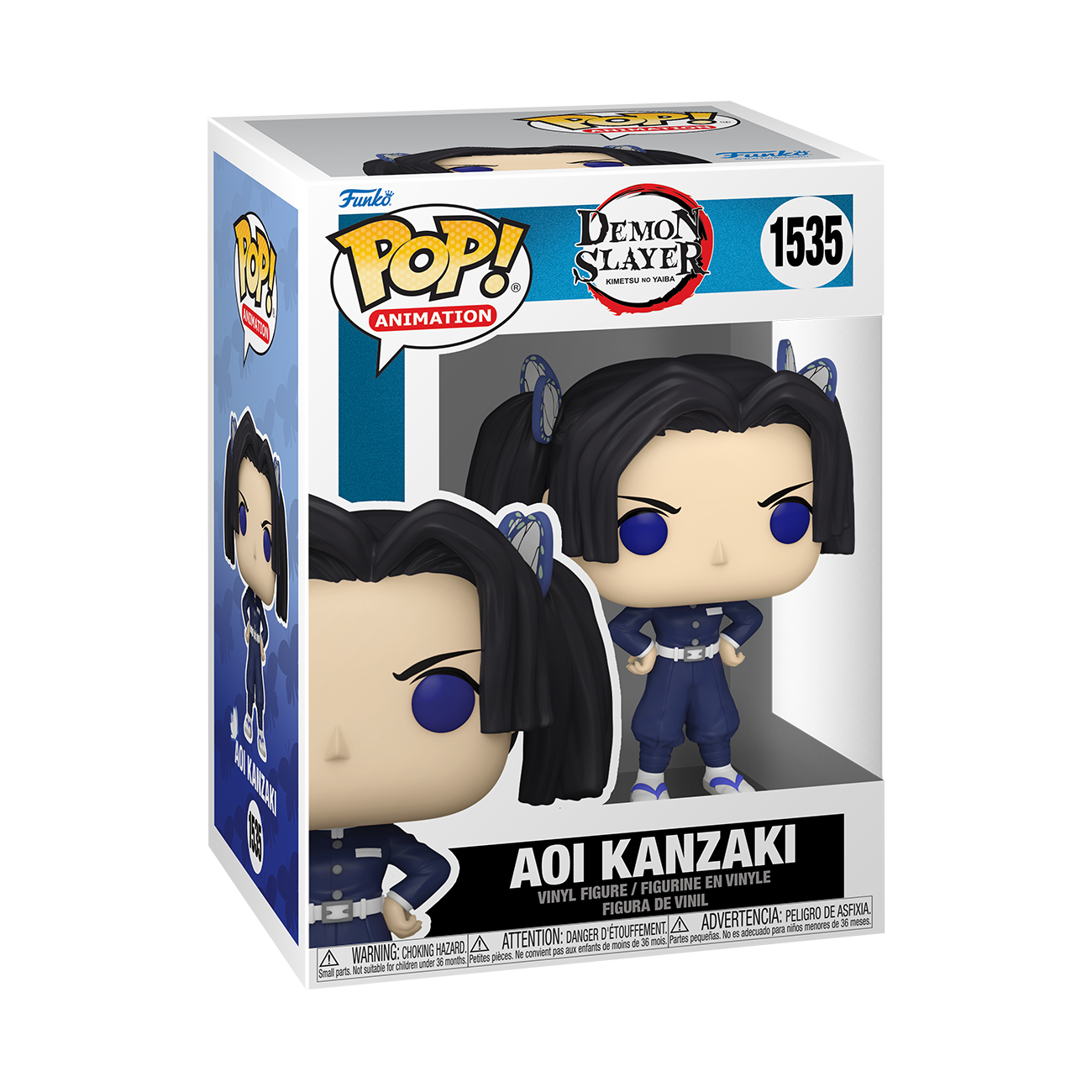 Funko POP! Animation: Demon Slayer: Kimetsu no Yaiba Aoi Kanzaki (or Chase)  4.03-in Vinyl Figure