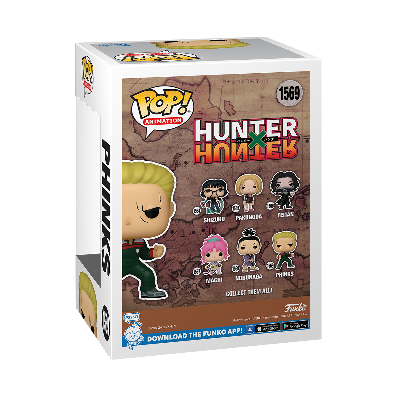 Funko POP! Animation: Hunter x Hunter Phinks 3.93-in Vinyl Figure