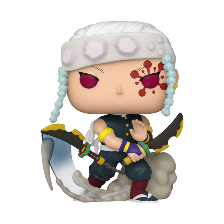 Funko POP! Animation: Demon Slayer: Kimetsu no Yaiba Tengen Uzui (or Chase) 3.88-in Vinyl Figure