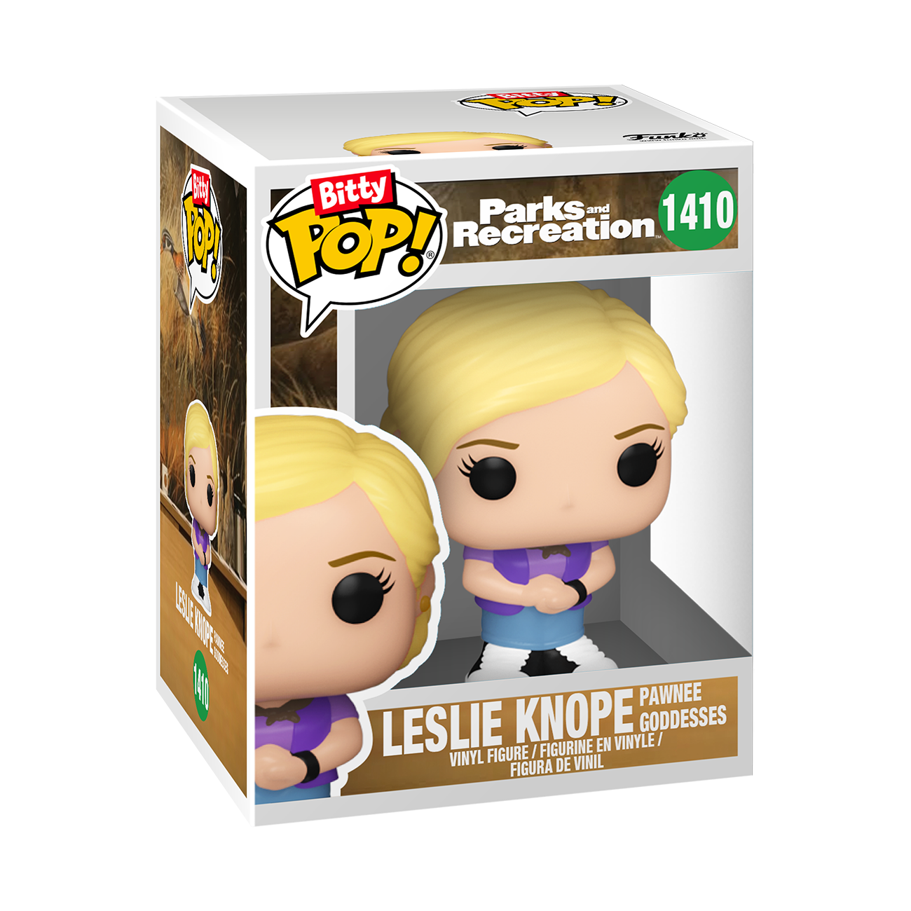 Funko Bitty POP! Parks and Recreation Vinyl Figure Set 4-Pack (Ann, Leslie, April, Mystery Pop!)