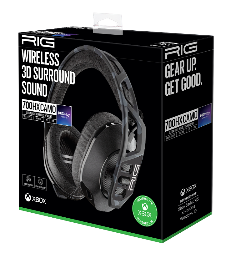 RIG 700 HX Wireless Xbox Gaming Headset for Xbox Series X/S, Xbox One,  PlayStation and PC