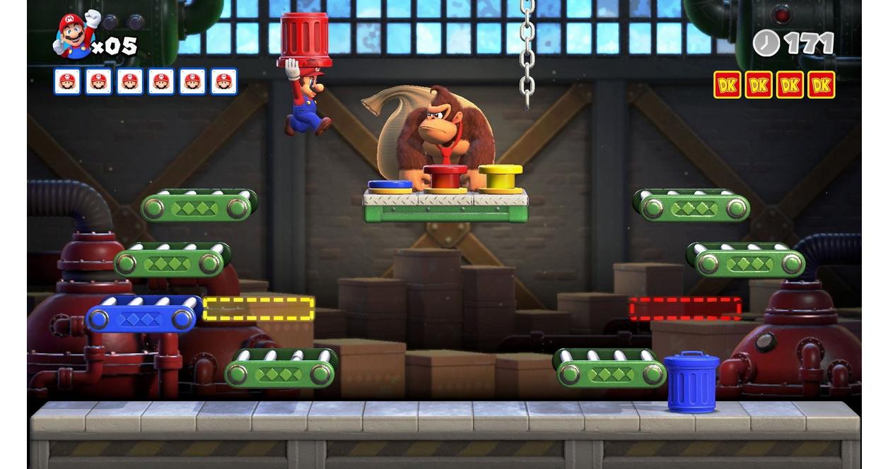 Mario vs Donkey Kong - Full Game Walkthrough - YouTube