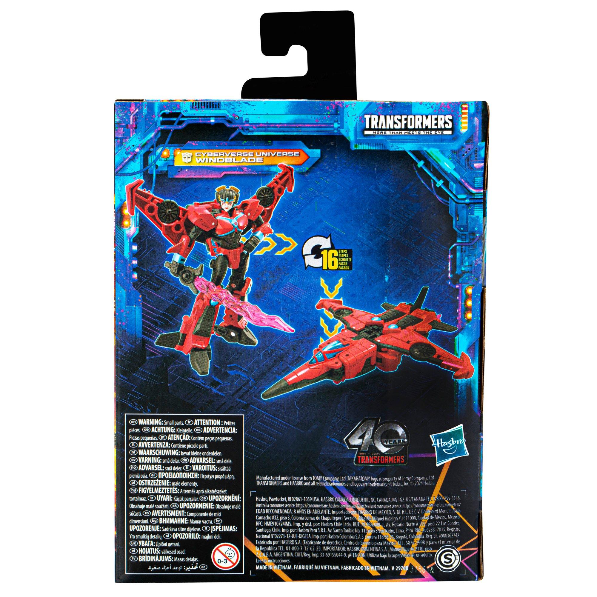 Transformers cyberverse windblade hot sale toy