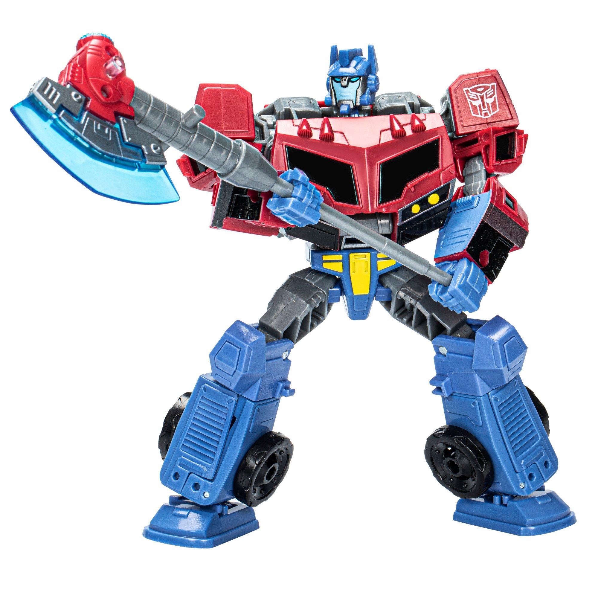 Hasbro Transformers Legacy United Voyager Class Animated Universe Optimus  Prime 7-in Action Figure | GameStop