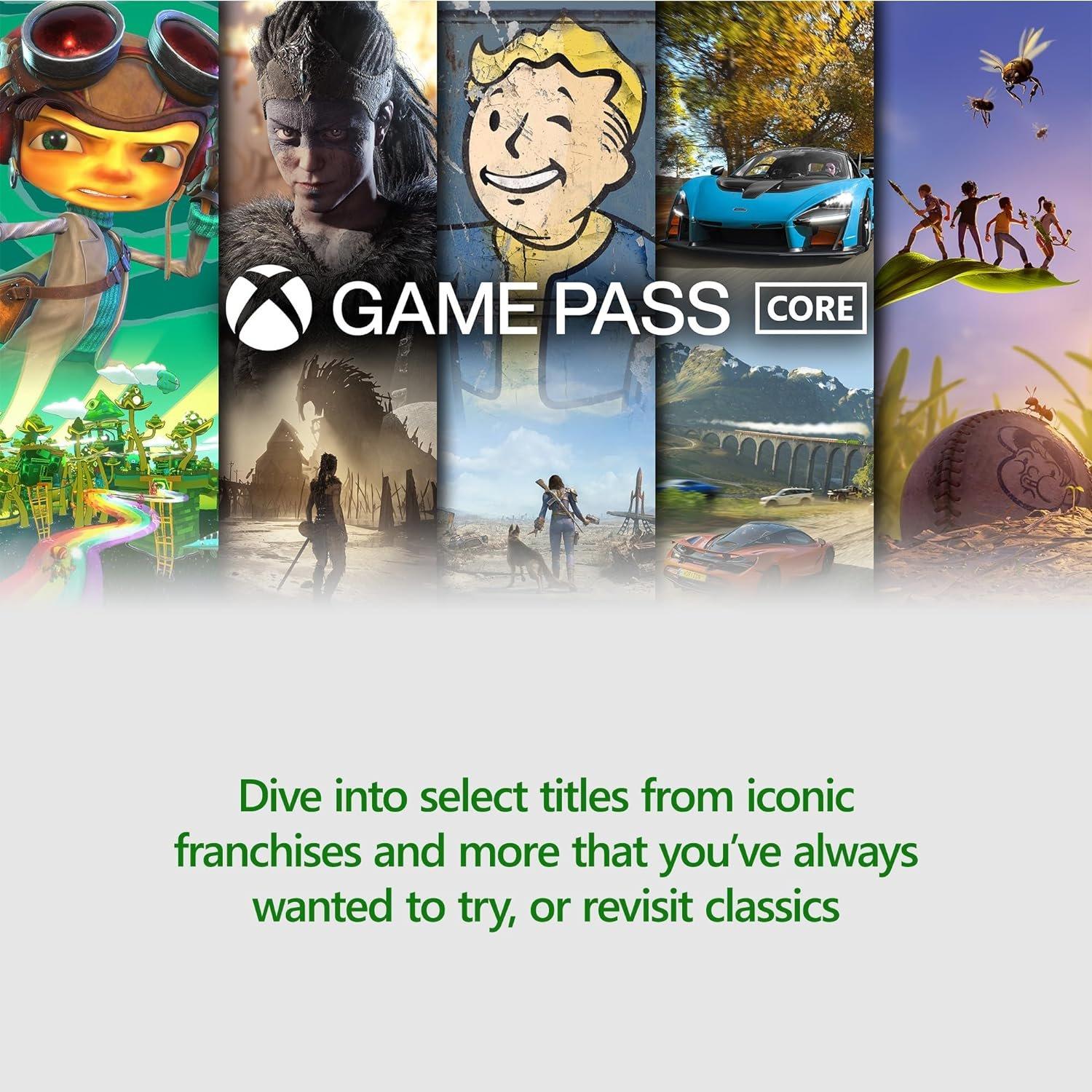 Xbox 12 month game 2024 pass