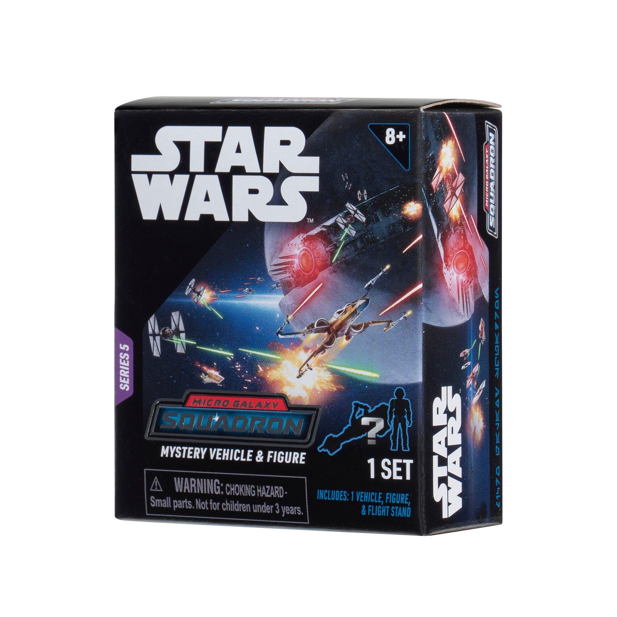 Jazwares Star Wars Scout Class Micro Vehicles Blind Vehicle and Figure  2-in-1 Box Set Series 5 (Styles May Vary)