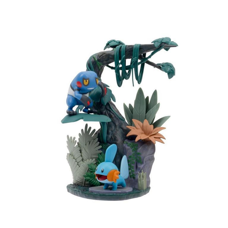Jazwares Pokemon Select 6-in Swampy Jungle Environment Figure Pack