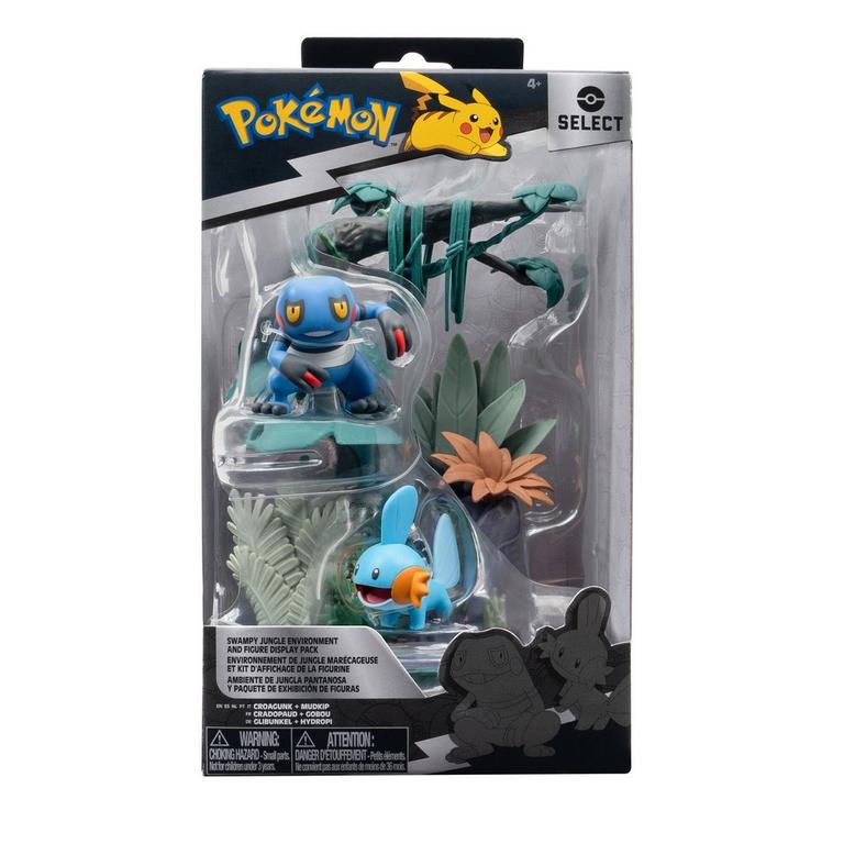 Jazwares Pokemon Select 6-in Swampy Jungle Environment Jazwares Pokemon Select 6-in Swampy Jungle Environment