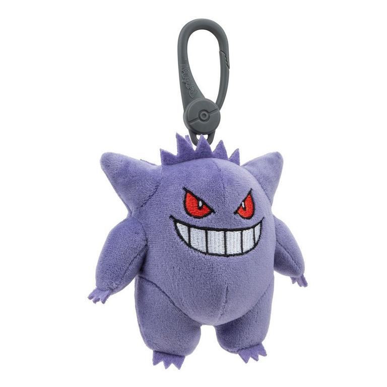 Jazwares Pokemon Gengar Gengar 3.5-in Clip-On Plush | GameStop