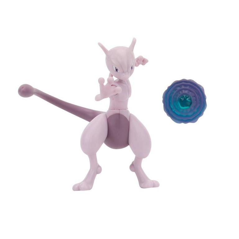 Jazwares Pokemon MewTwo Battle Feature Figure GameStop