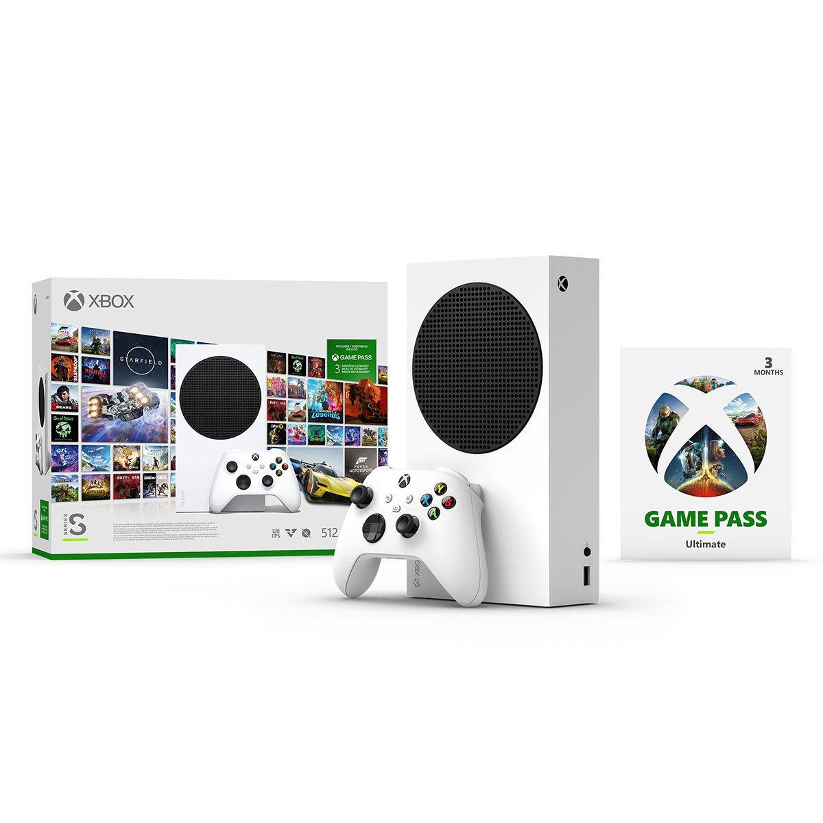 2023 Newest Edition-Microsoft Xbox-Series-S 512GB SSD– White Wireless  Controller with Xbox Game Pass Ultimate: 1 Month and SUPERE High Speed HDMI  Cable 