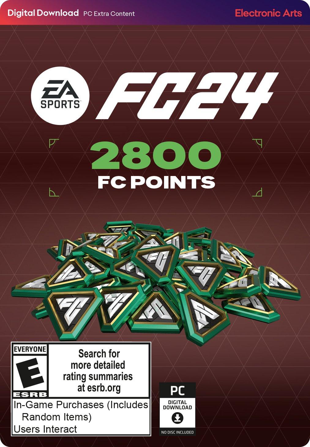 Electronic Arts EA Sports FC 24 - 2800 FC Points - PC EA app