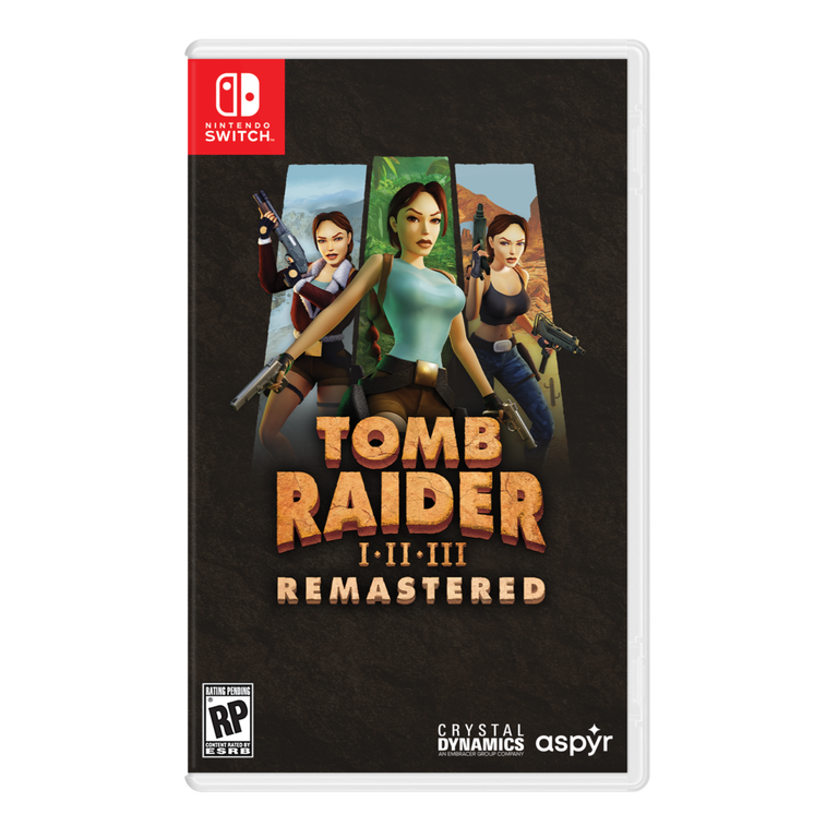 Tomb Raider I-III Remastered Starring Lara Croft - Nintendo Switch