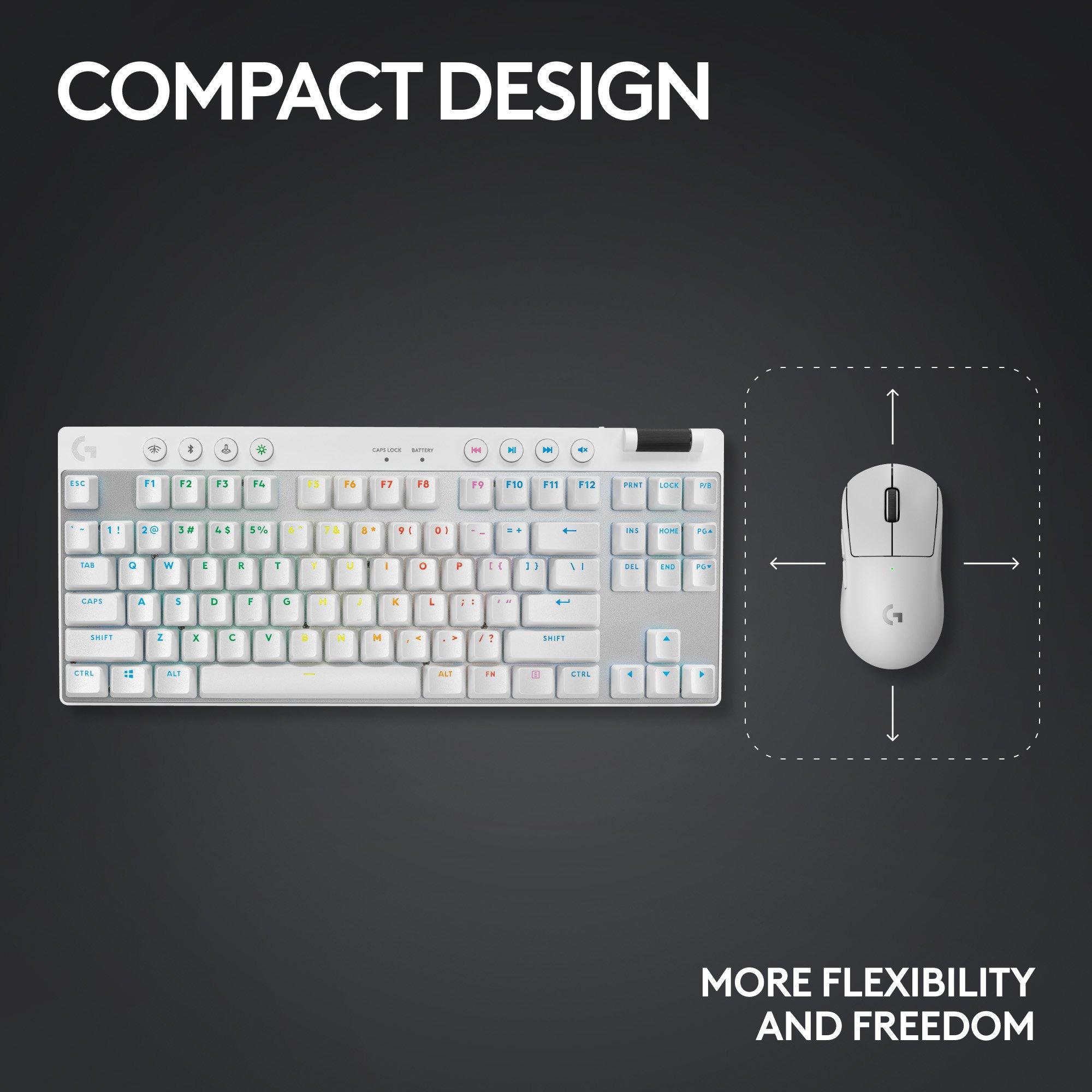 Logitech PRO X TKL LIGHTSPEED Wireless Mechanical Tactile Switch