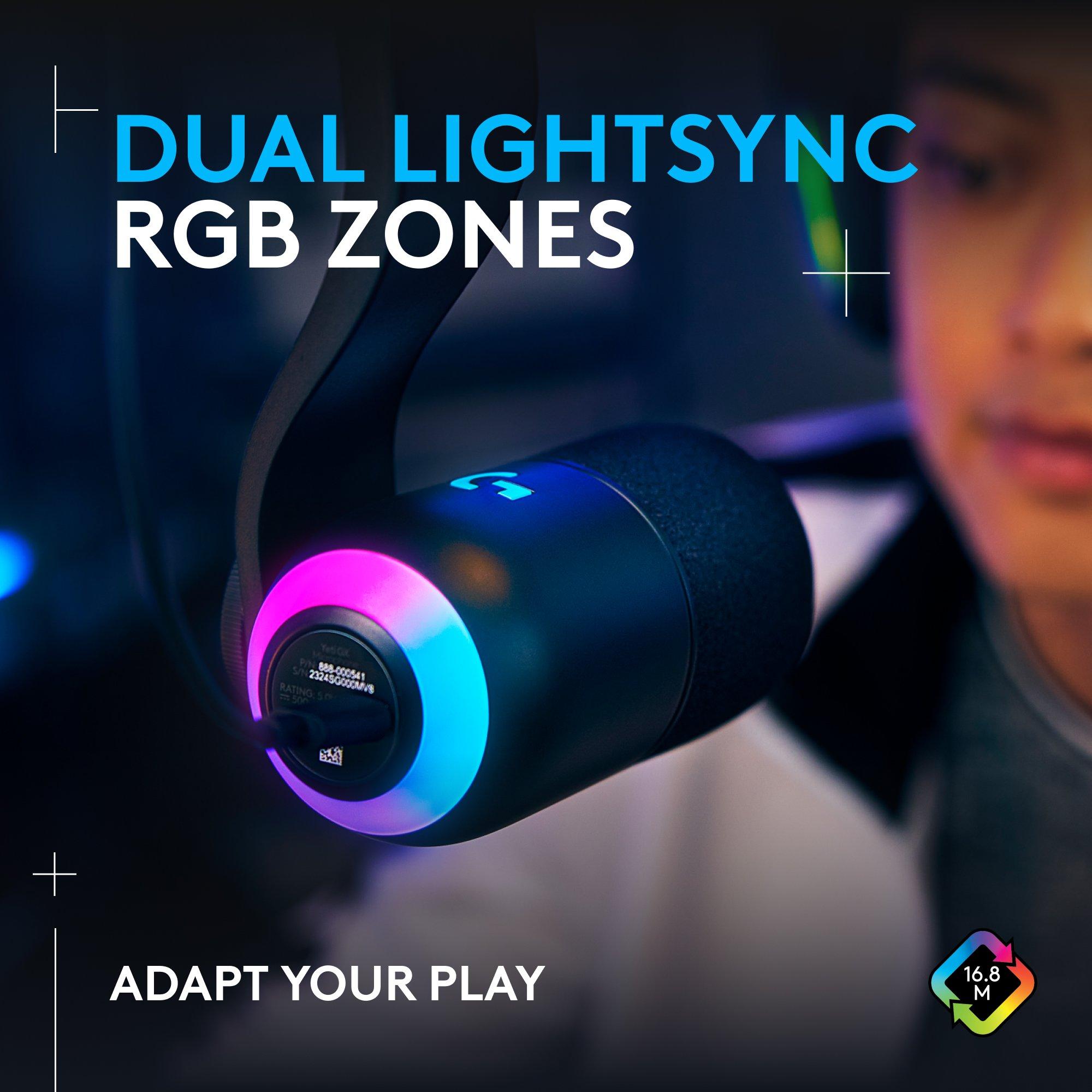 Logitech Yeti GX Dynamic RGB Gaming Microphone with Lightsync Black