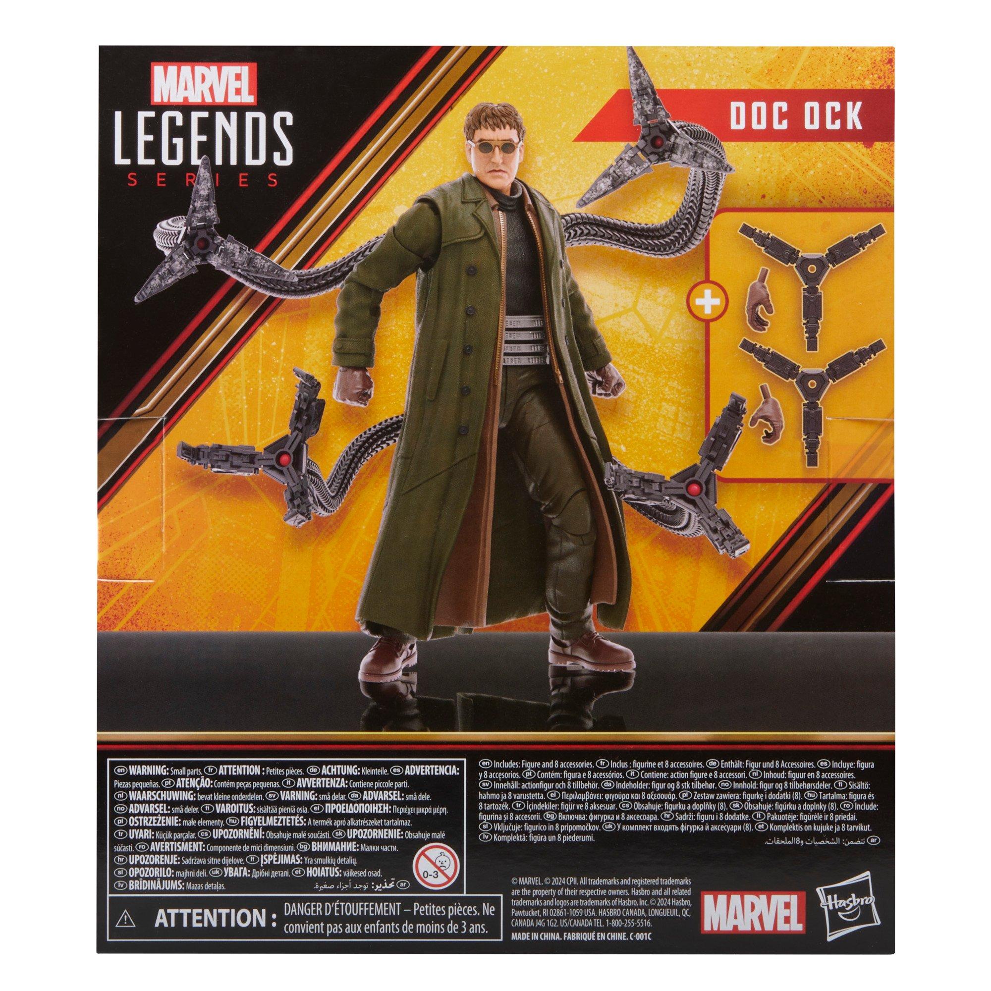 Spider-Man: No Way Home Marvel Legends Figures Include Doc Ock