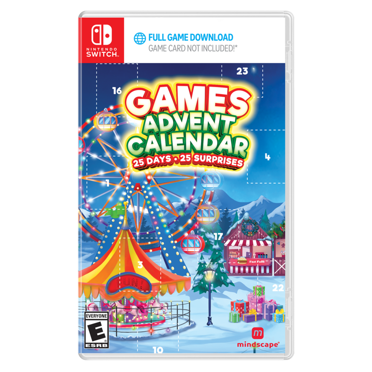 Games Advent Calendar - 25 Days - 25 Surprises - Nintendo