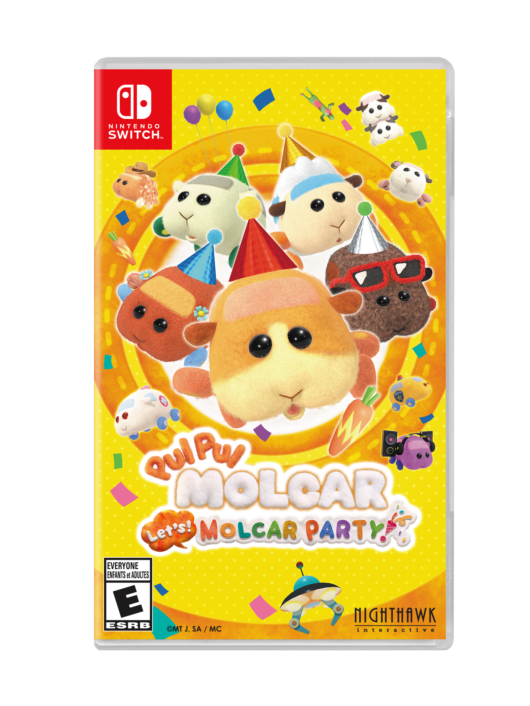 Pui Pui Molcar Let's Molcar Party! - Nintendo Switch