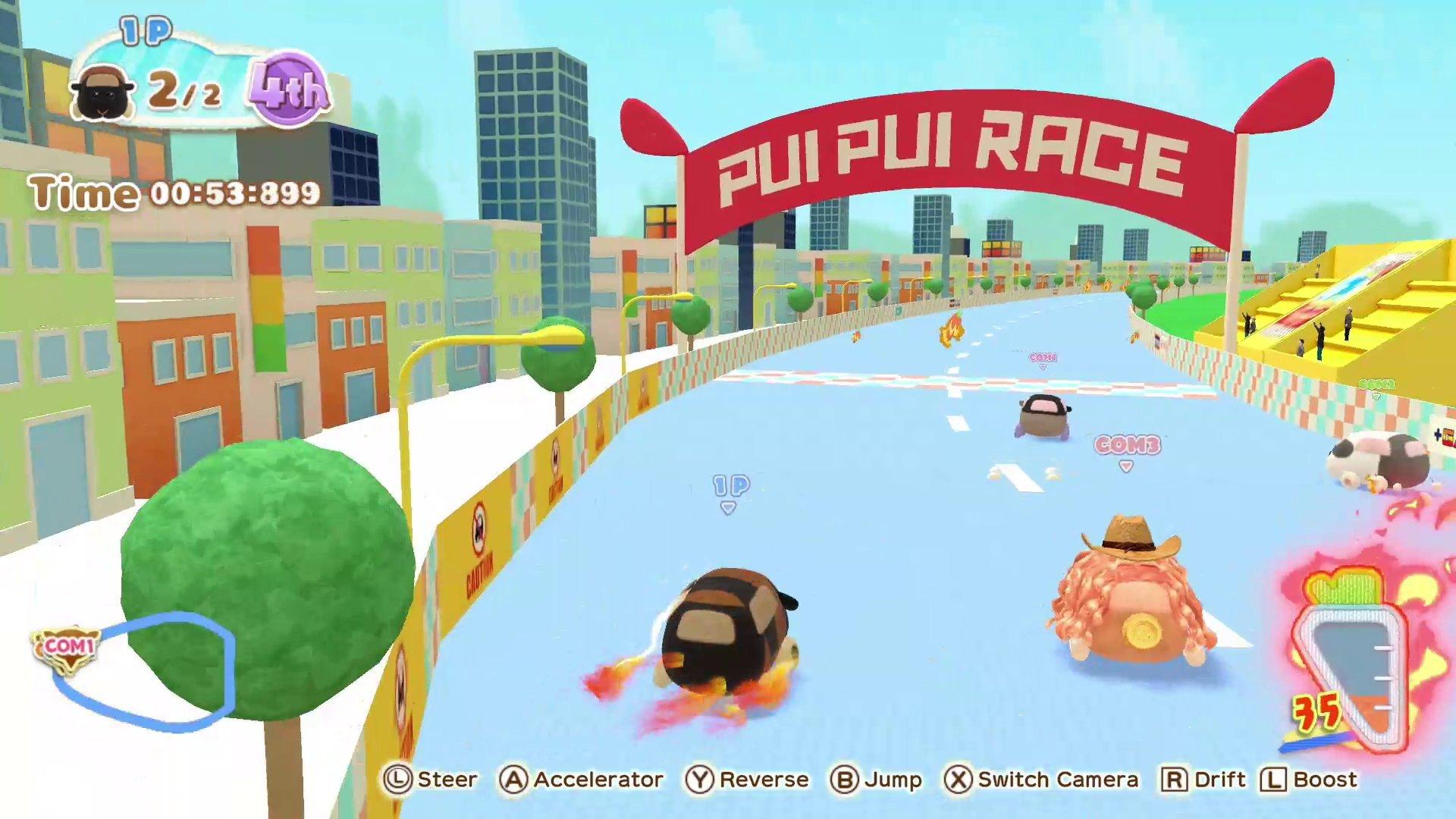 Pui Pui Molcar Let's Molcar Party! - Nintendo Switch