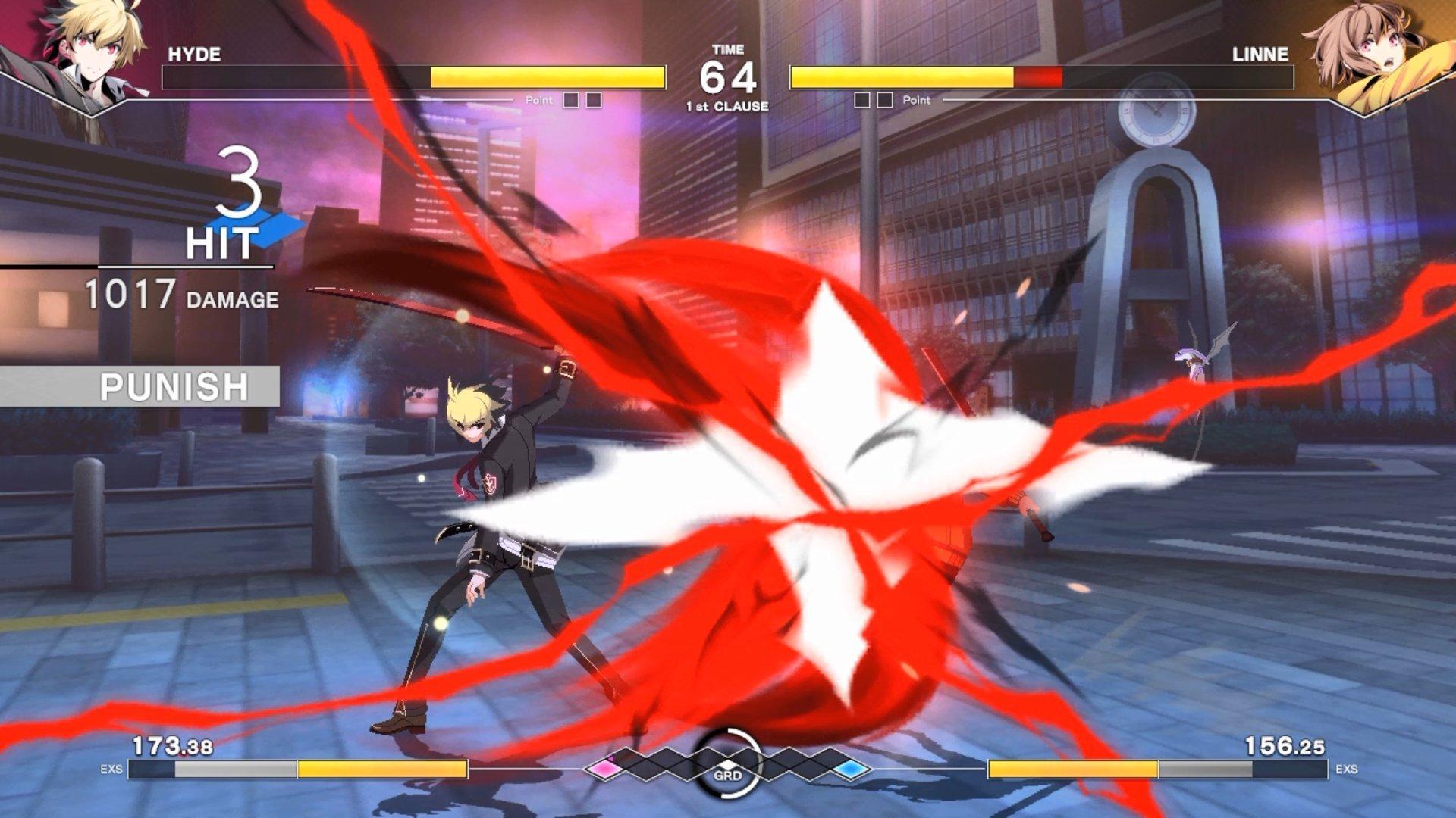 Anime Fighting Game Under Night In-Birth II Sys:Celes Open Beta