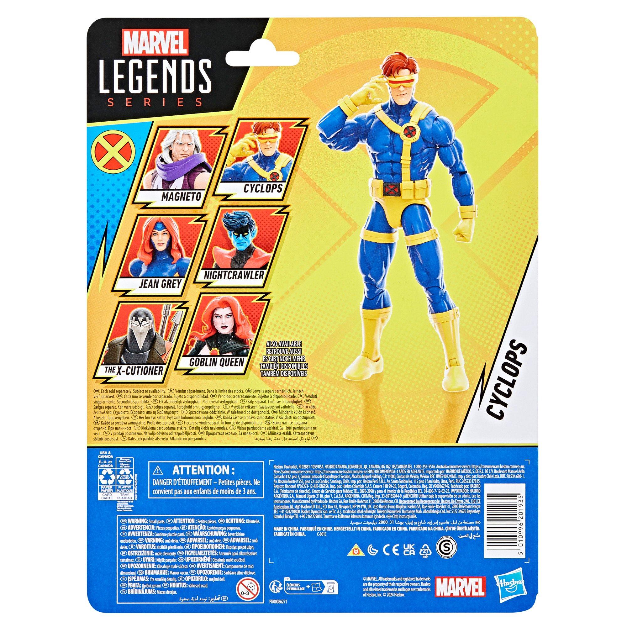 Hasbro Marvel Legends X-Men Cyclops 6-in Action Figure