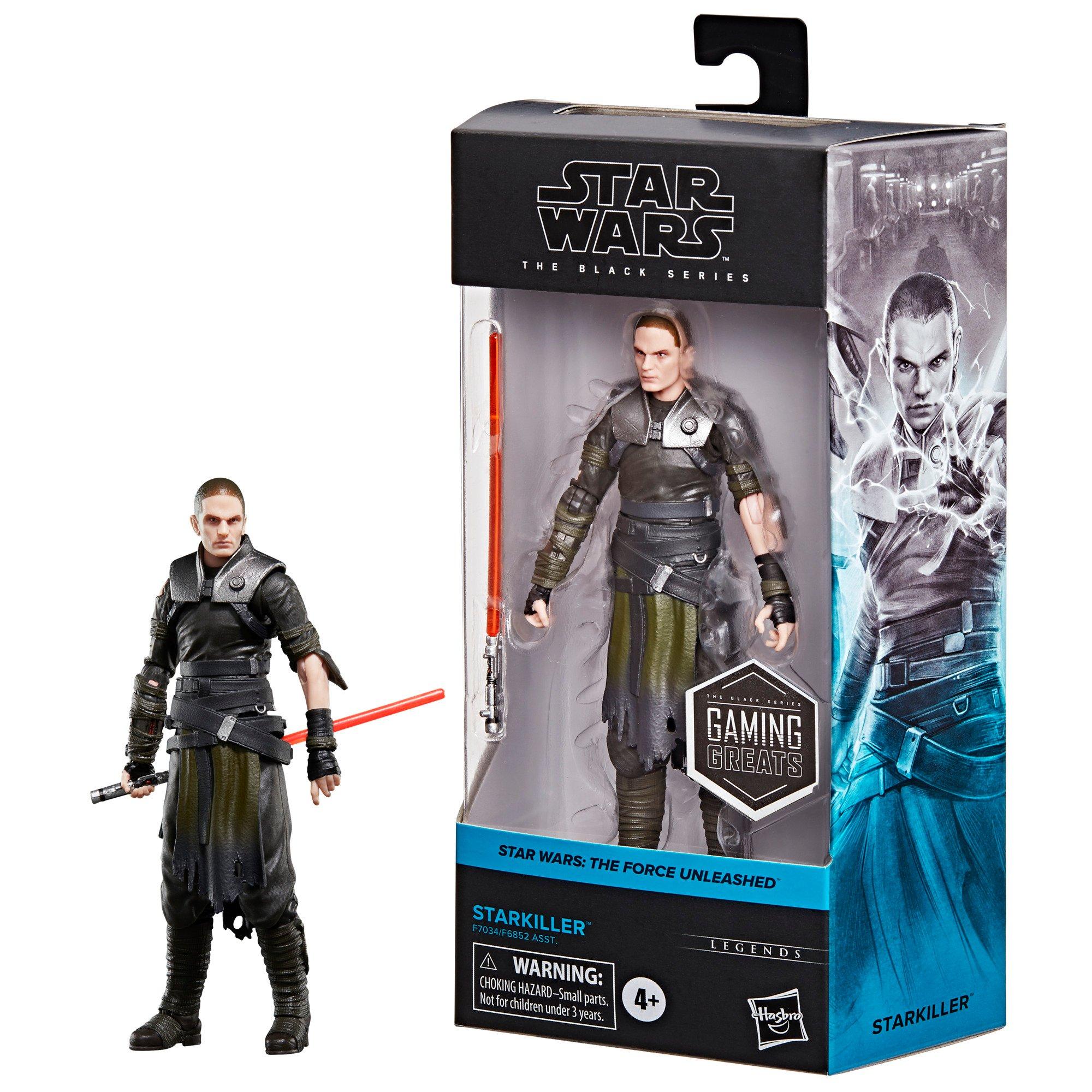 Star Wars The Black Series Starkiller, Star Wars: The Force Unleashed  Collectible 6-Inch Action Figure, Ages 4 and Up
