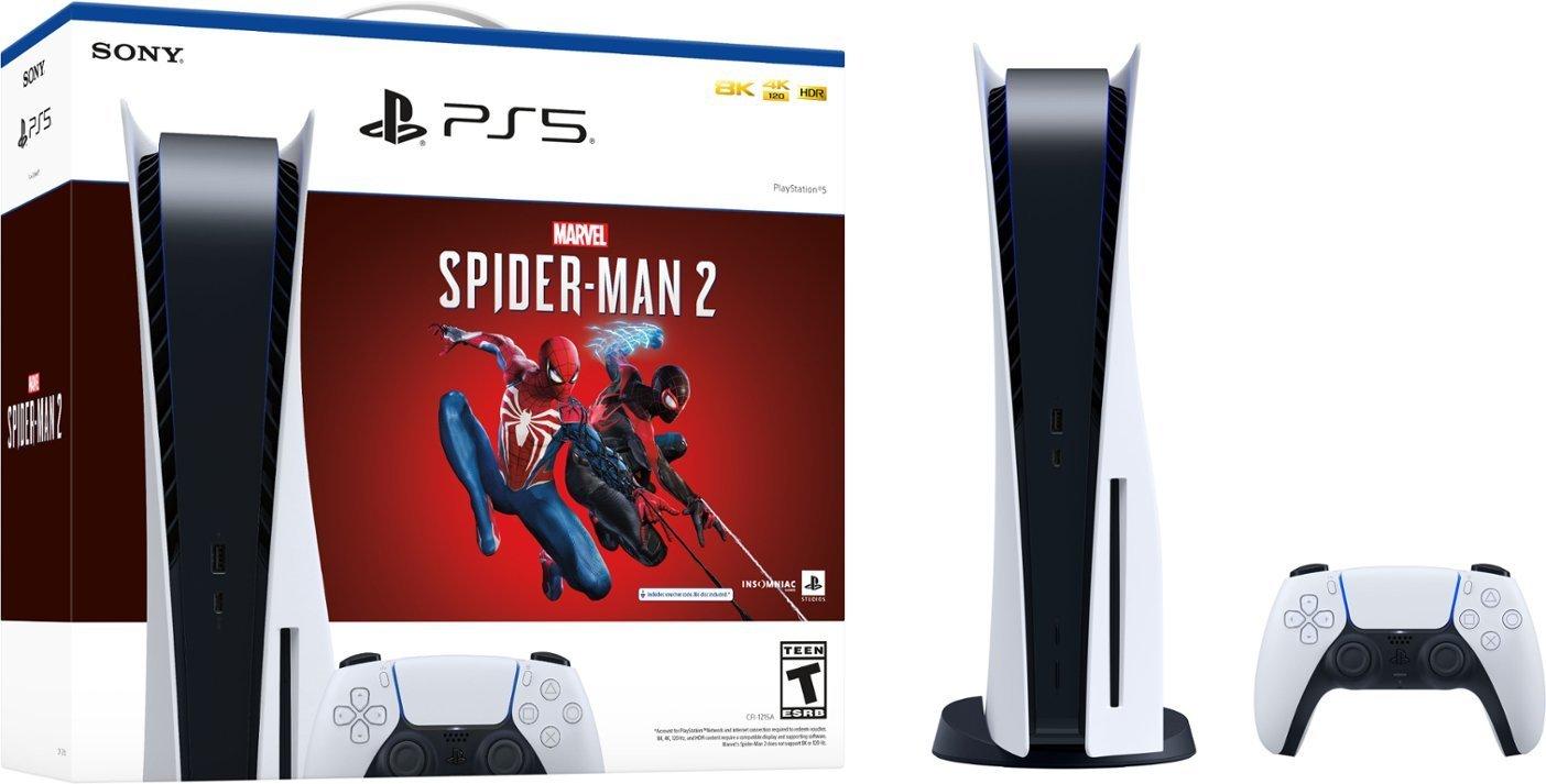 Sony PlayStation 5 Console - Marvel's Spider-Man 2 Bundle | GameStop