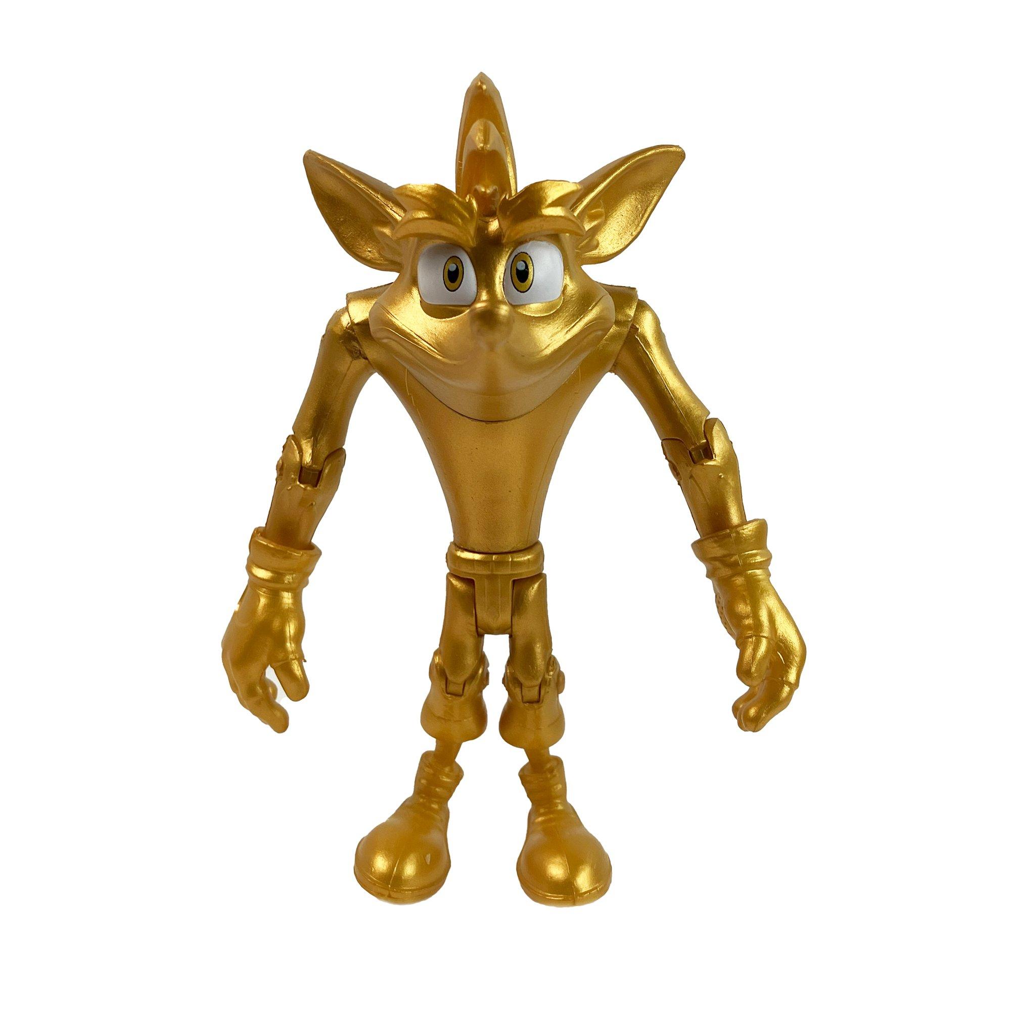 Jakks Pacific Crash Bandicoot 4.5-In Action Figure 4-Pack (Crash, Coco, Dr. Neo and Golden Crash)