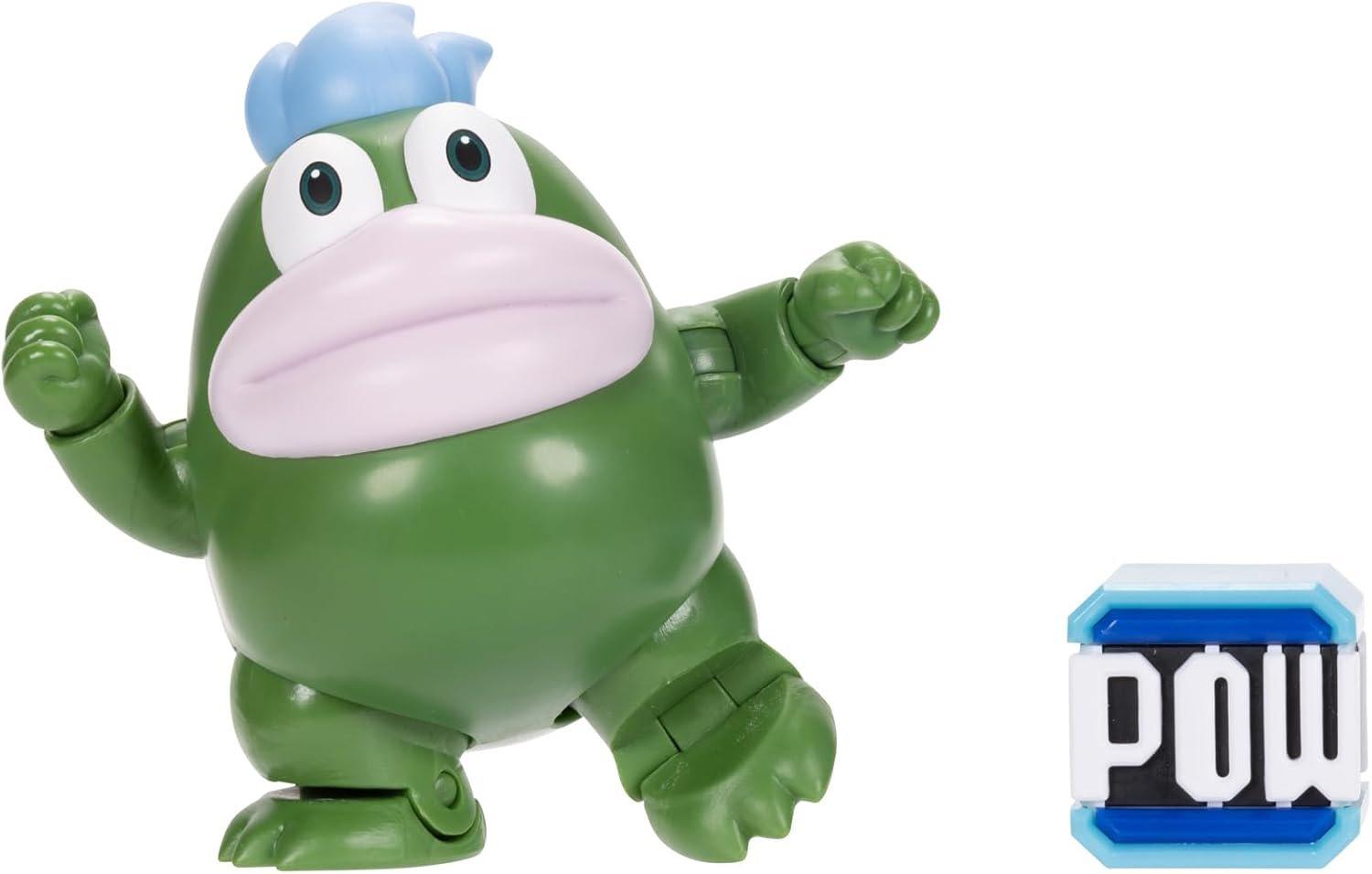 Jakks Pacific Super Mario Spike 4-in Action Figure with Pow
