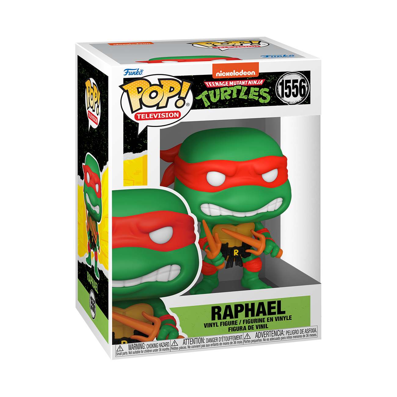 Funko POP! Television: Teenage Mutant Ninja Turtles Raphael 3.6-in Vinyl Figure