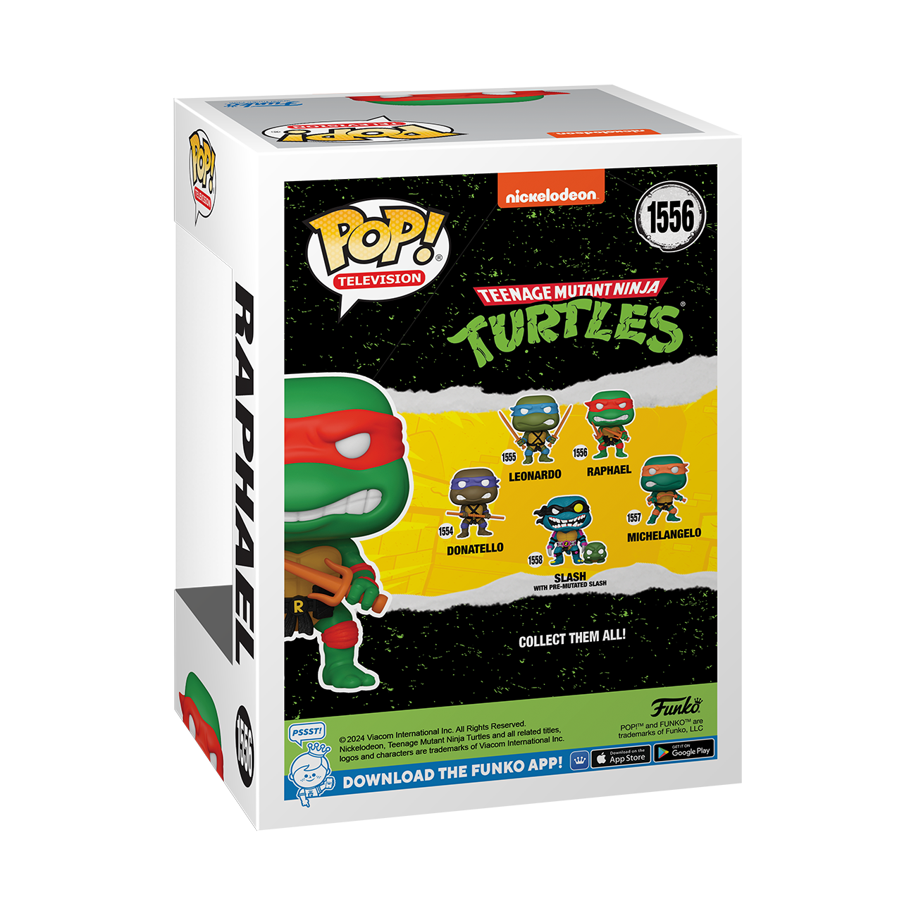 Funko POP! Television: Teenage Mutant Ninja Turtles Raphael 3.6-in Vinyl Figure