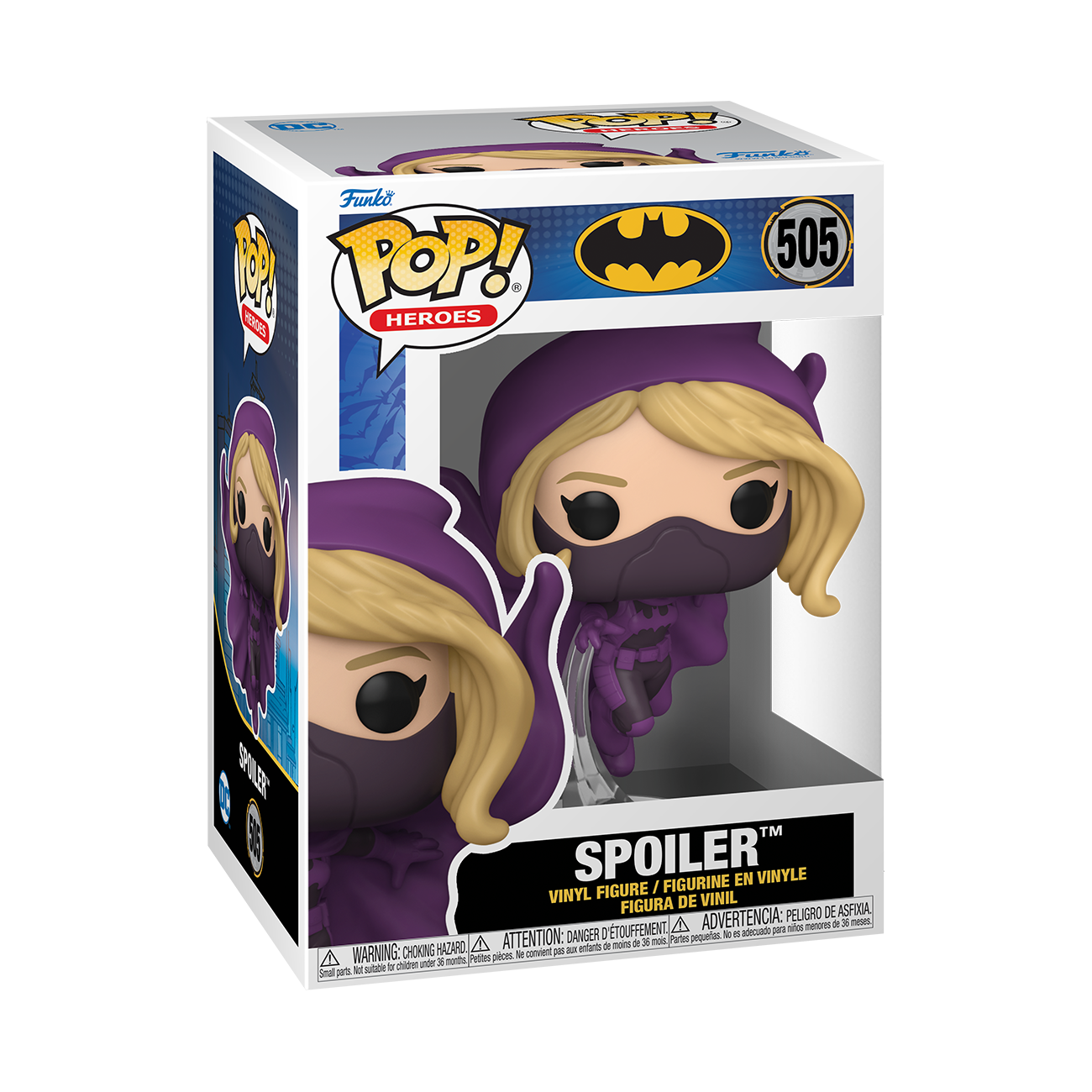 Funko POP! Heroes: Batman War Zone Stephanie Brown 4.44-in Vinyl Figure
